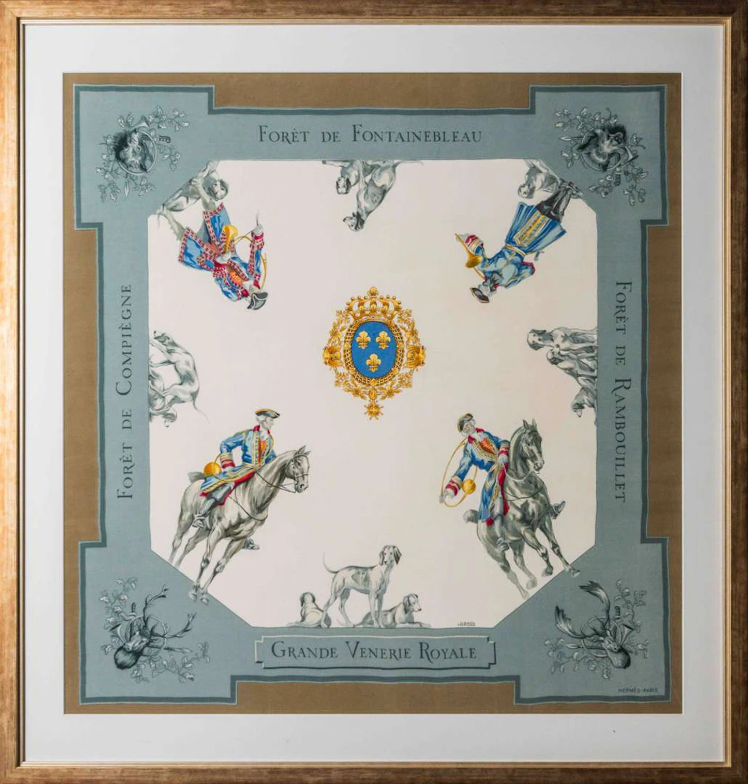 HERMES Paris, Two framed squares