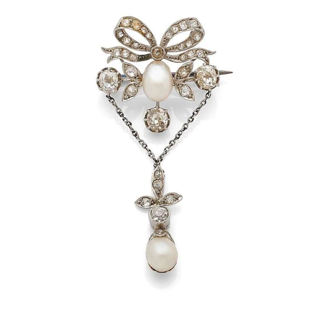 “PAMPILLE” BROOCH-PENDANT