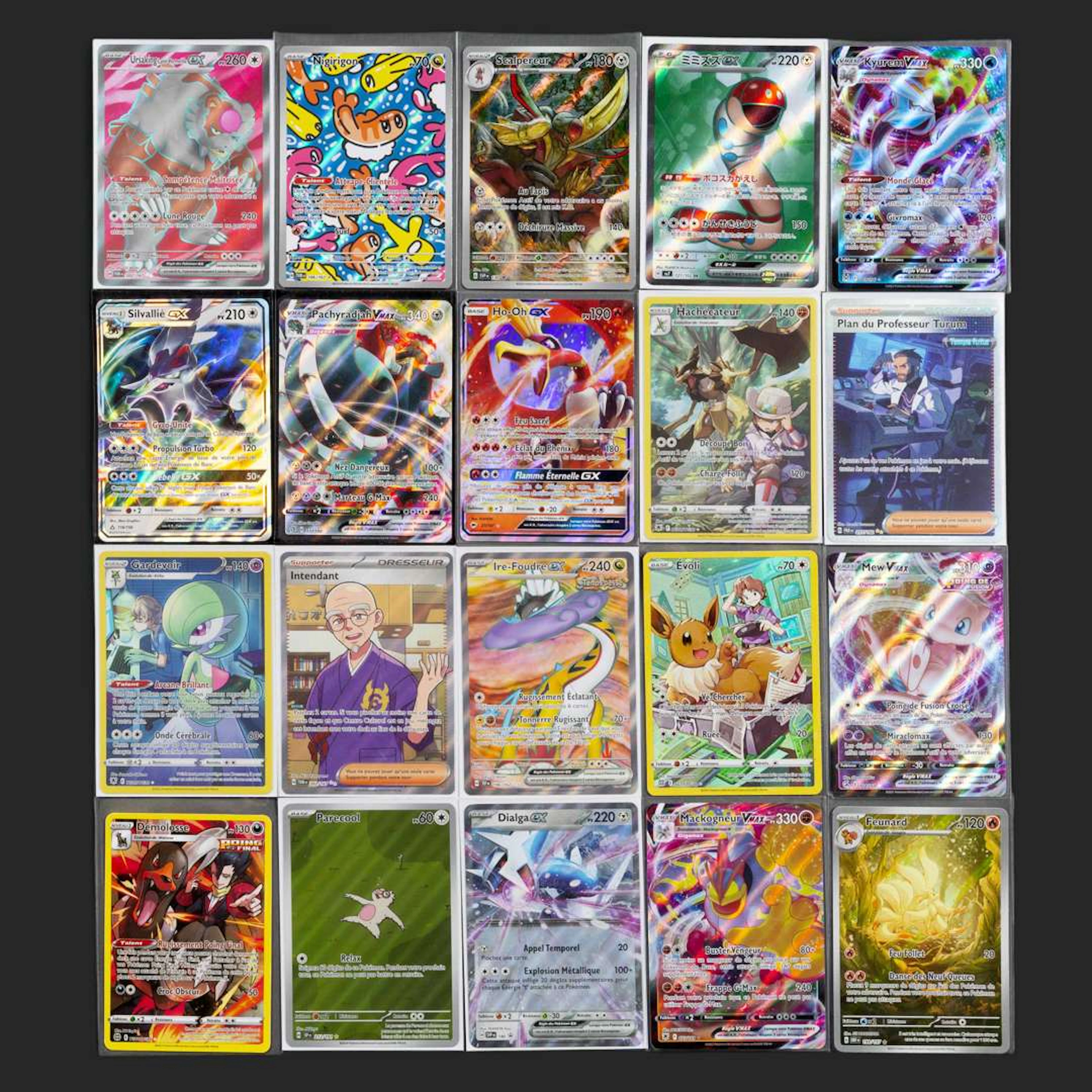 Pokémon: set of rare cards