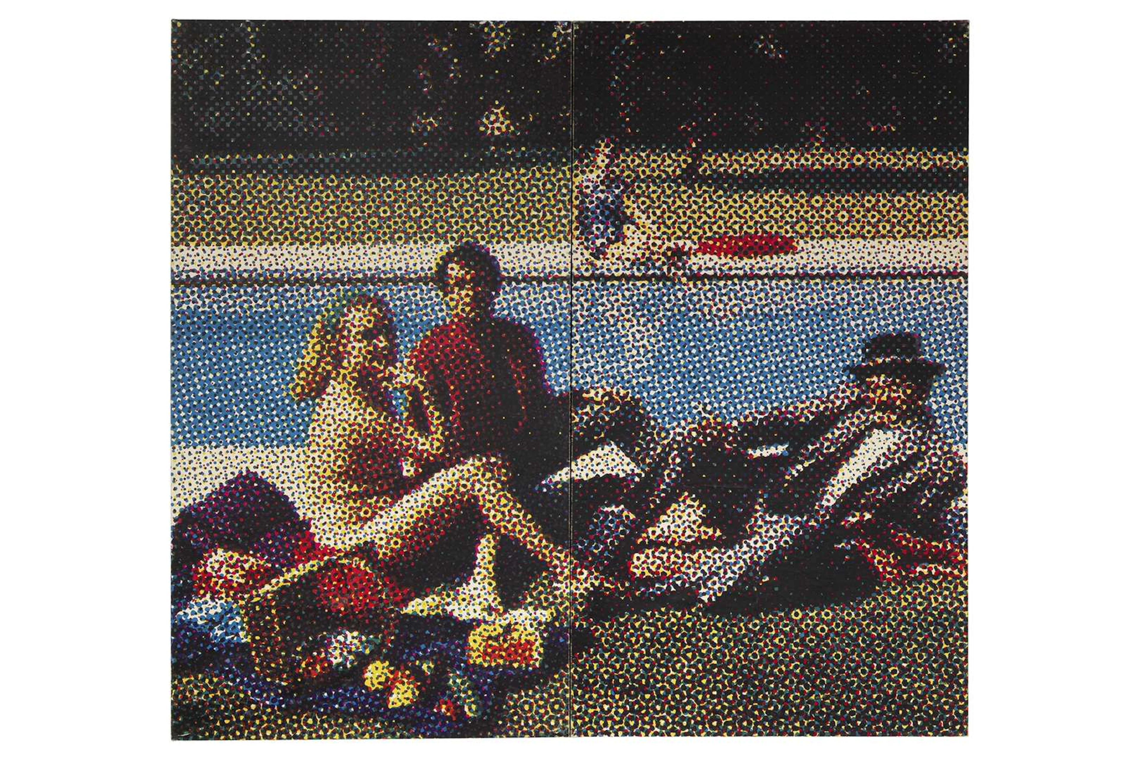 Alain Jacquet (1939–2000), Luncheon on the Grass, 1964