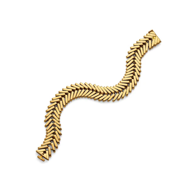 VAN CLEEF & ARPELS, “Chevrons” bracelet
