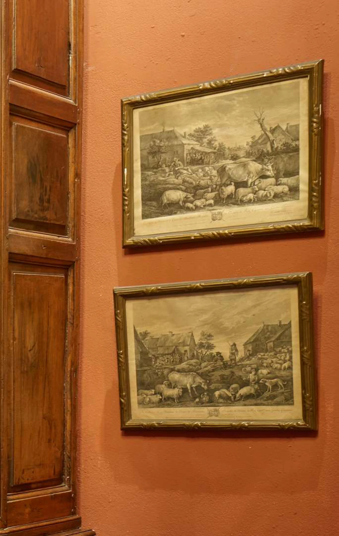 [ENGRAVINGS], A pair of engravings