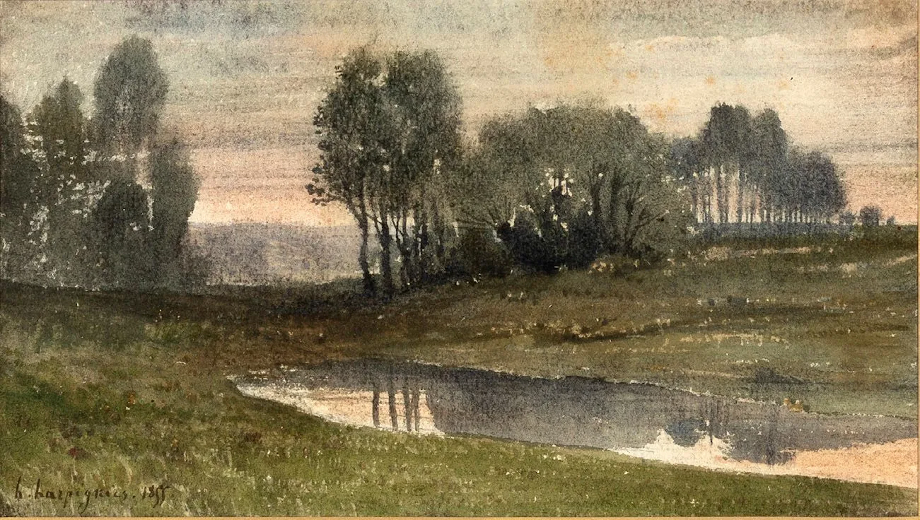 HENRI-JOSEPH HARPIGNIES (1819-1916) - Lot 7