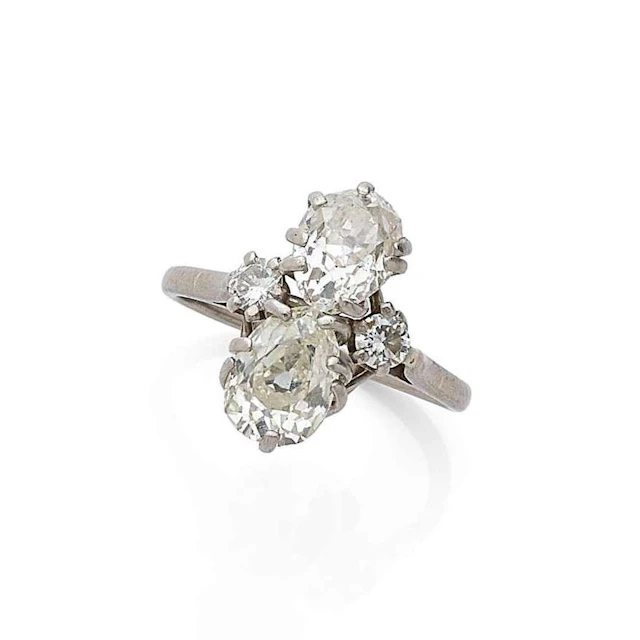 “YOU & ME” RING, Poids brut : 3,7 g