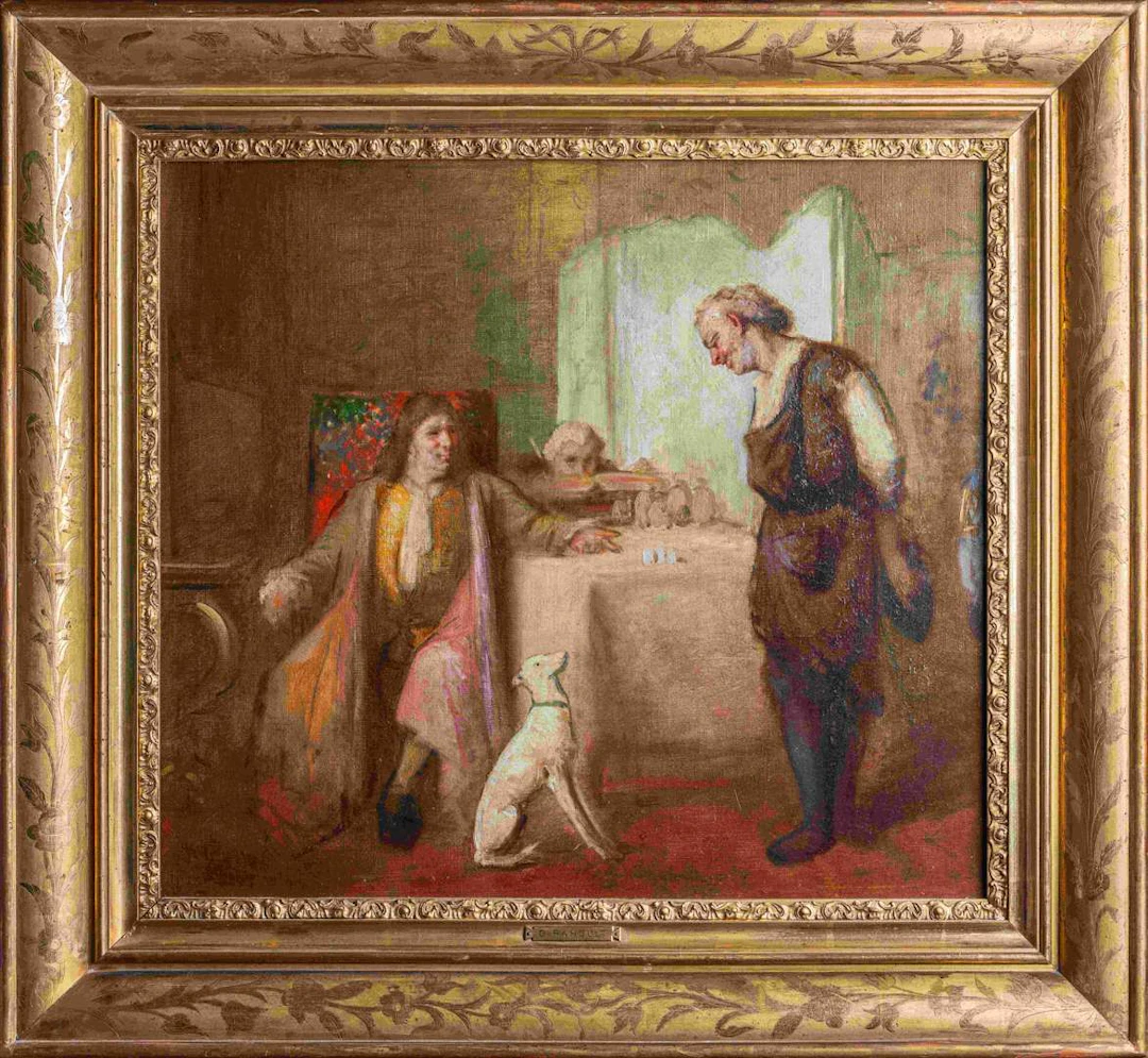 Attributed to Isidore Charles RAHOULT (1819–1874), Instructions for the servant
