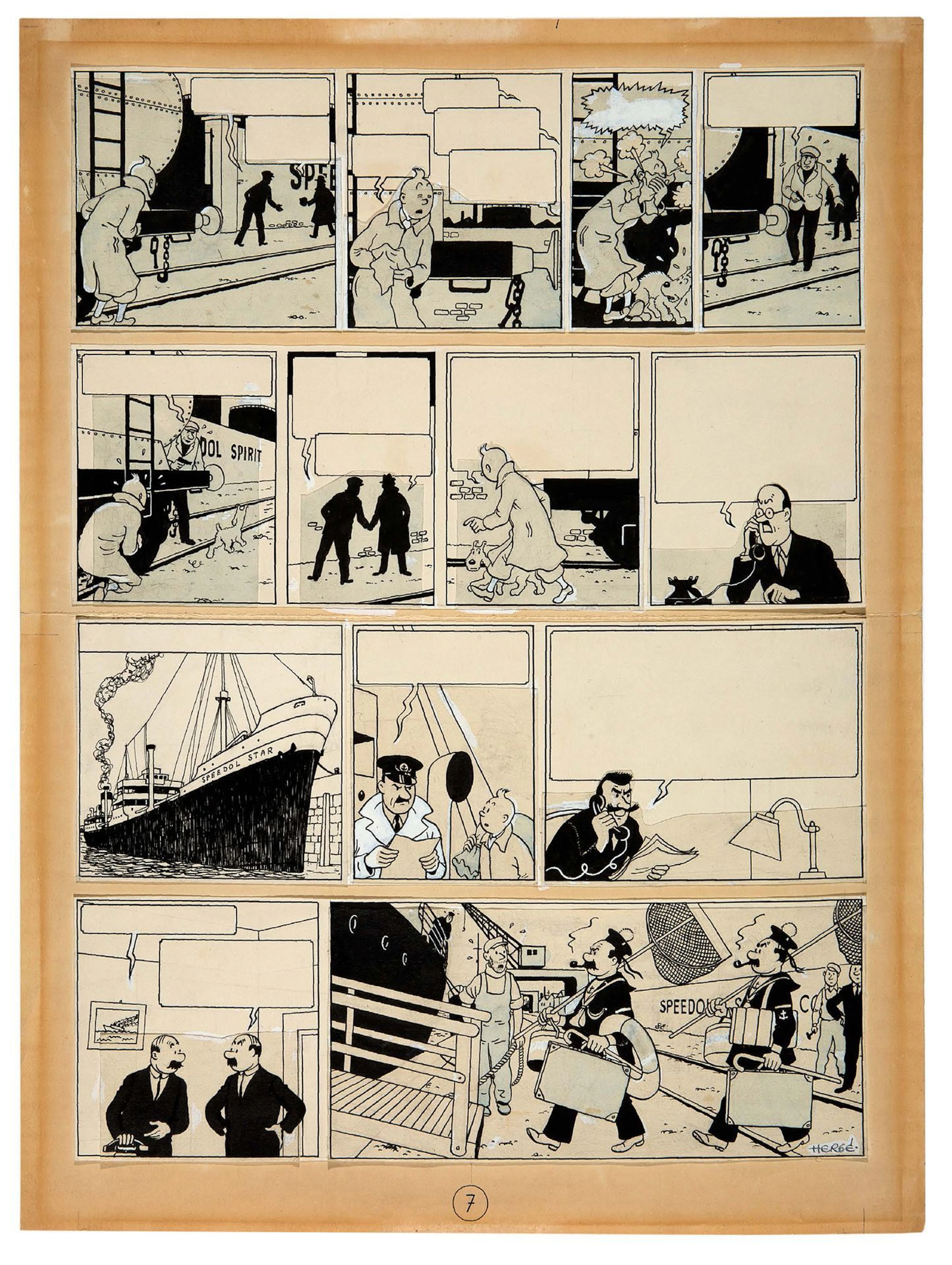 = HERGÉ (GEORGES REMI, DIT - 1907-1983) - Lot 2