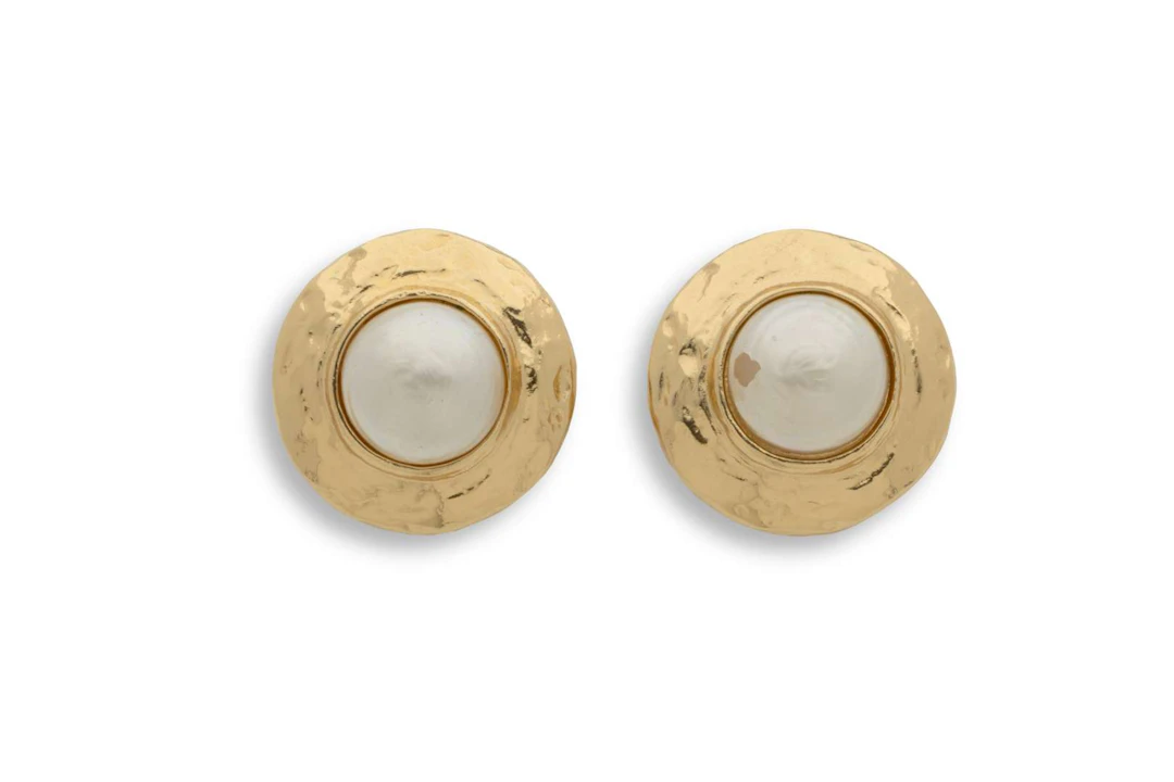 YVES SAINT LAURENT, A pair of clip-on earrings