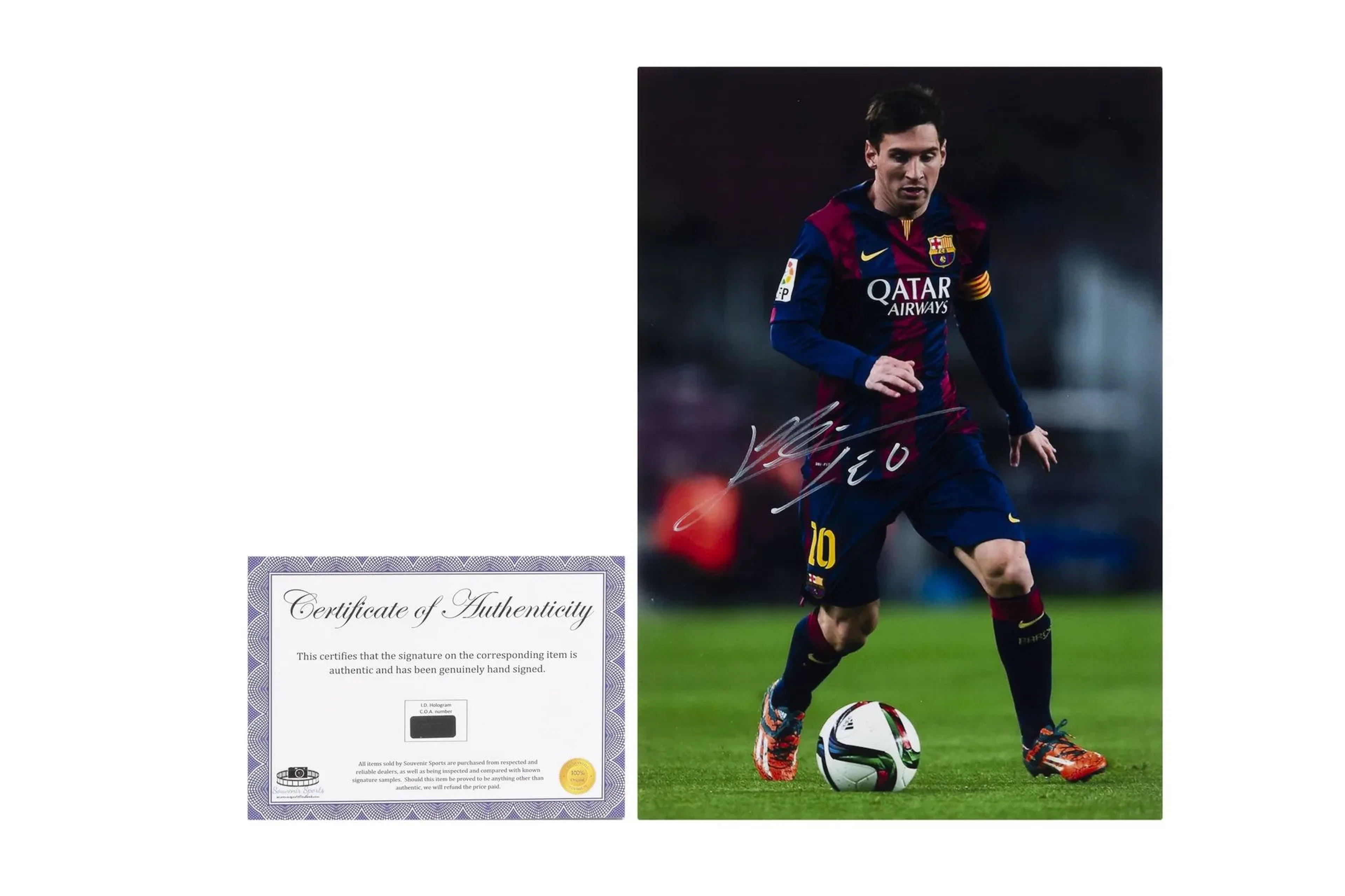 FOOTBALL Lionel MESSI - Lot 168