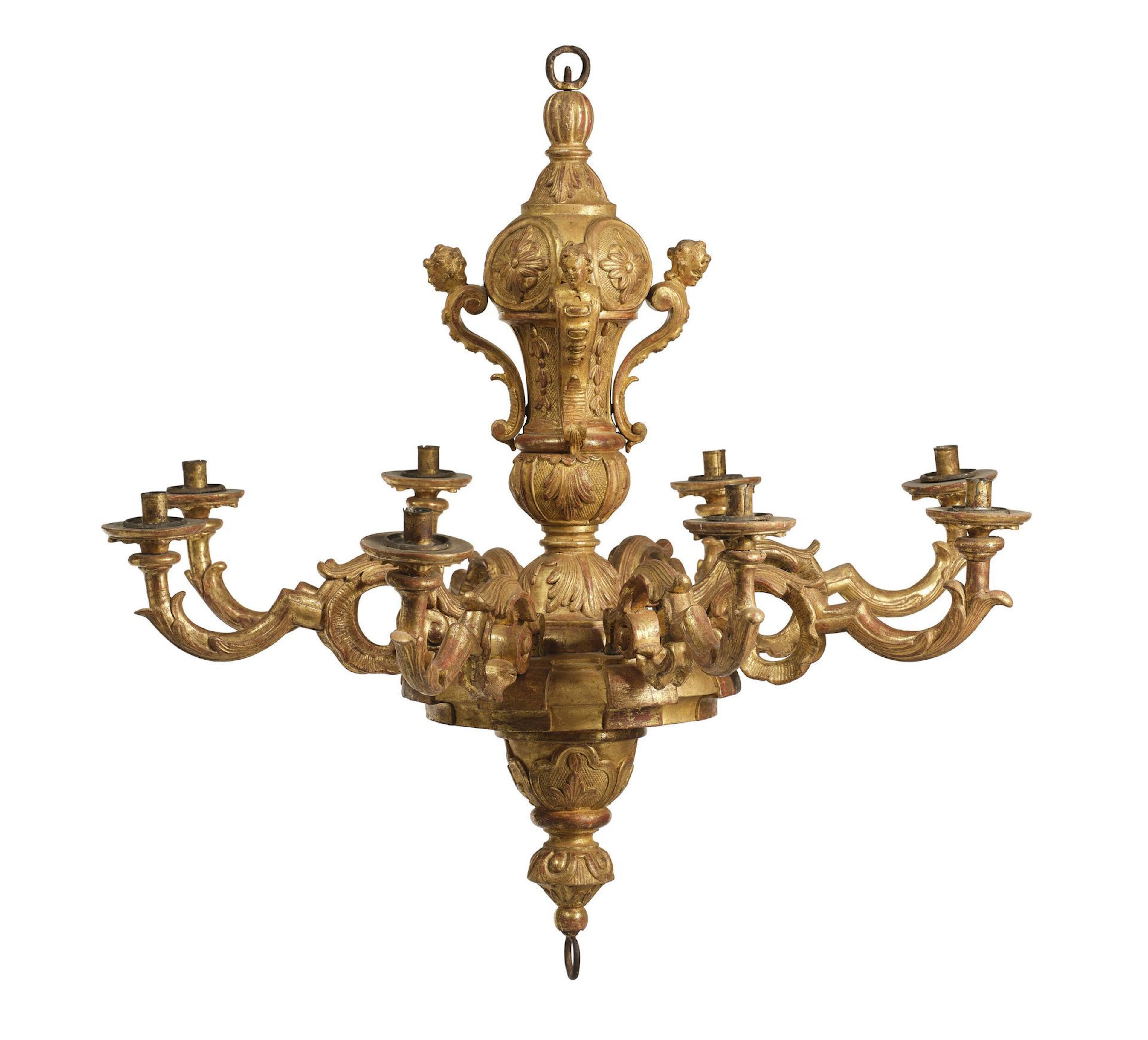 GRAND LUSTRE AUX ESPAGNOLETTES - Lot 326