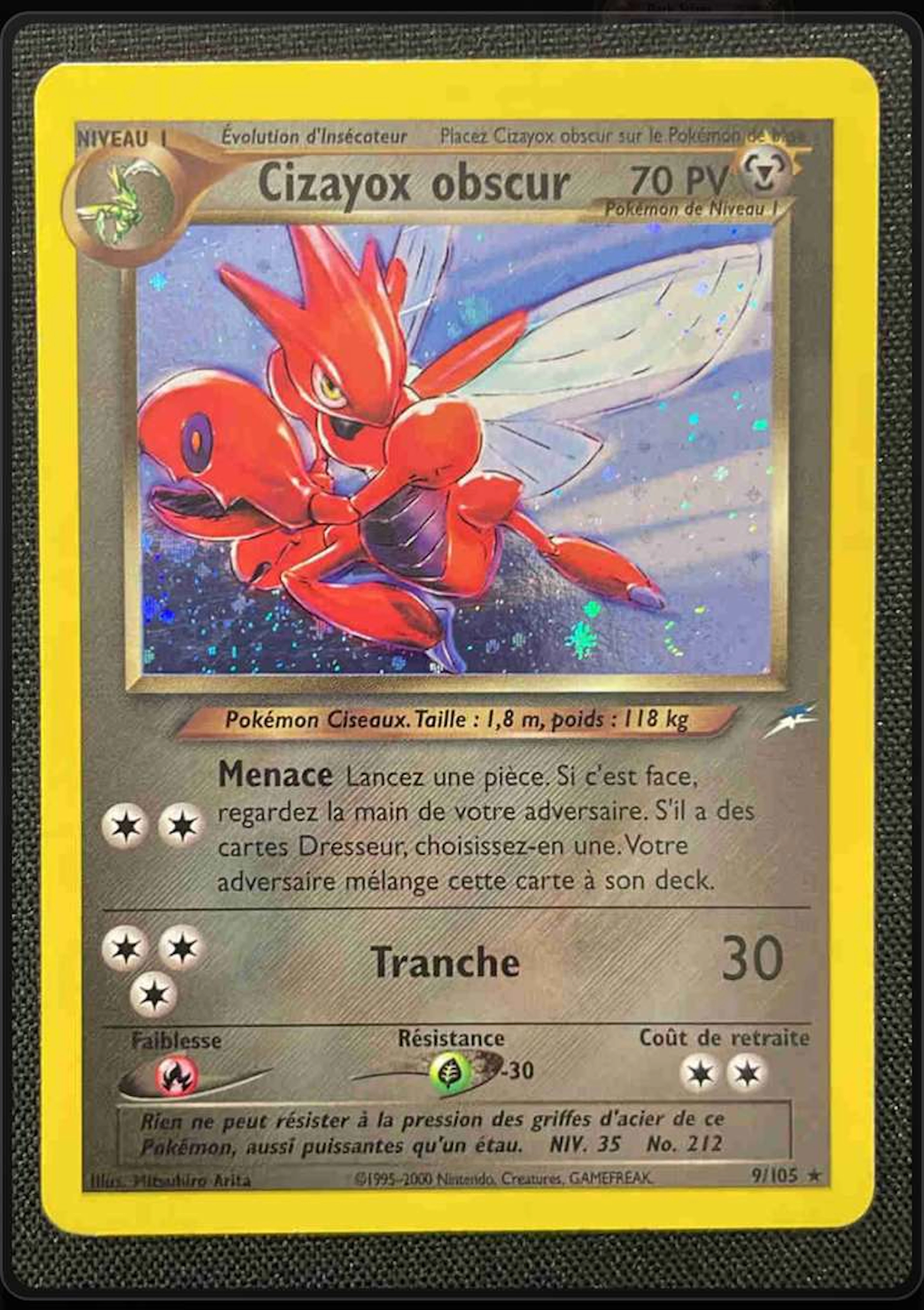 Pokémon: 3 Neo Destiny holographic cards