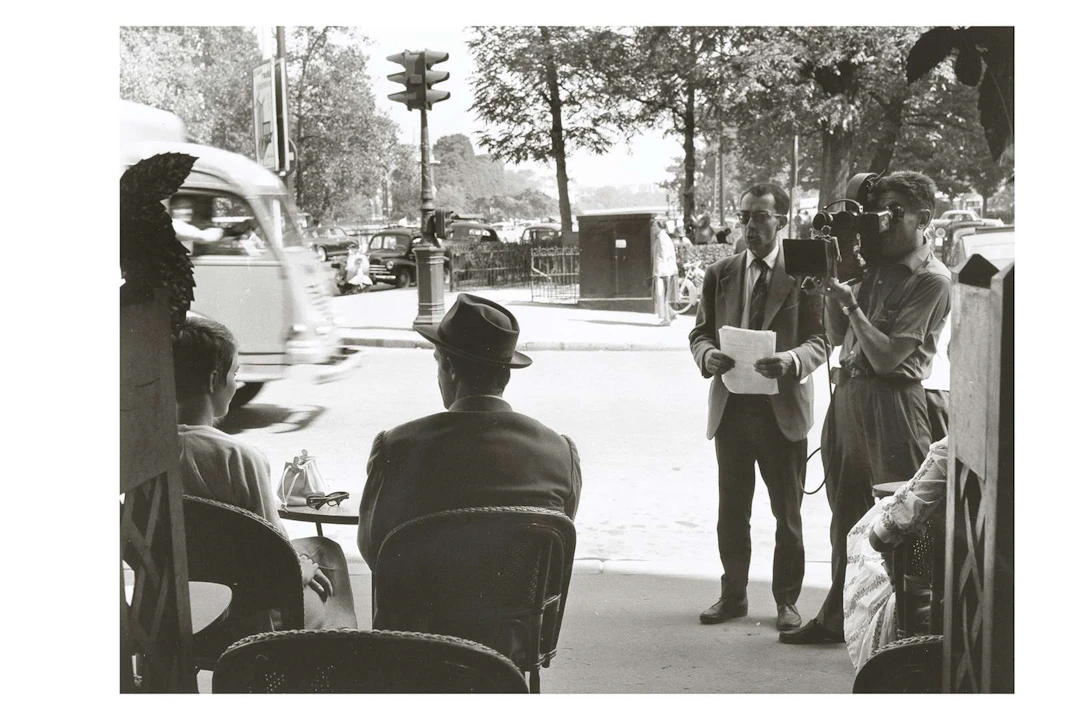 Raymond CAUCHETIER (1920–2021), Breathless, Jean-Luc Godard. Au vrai