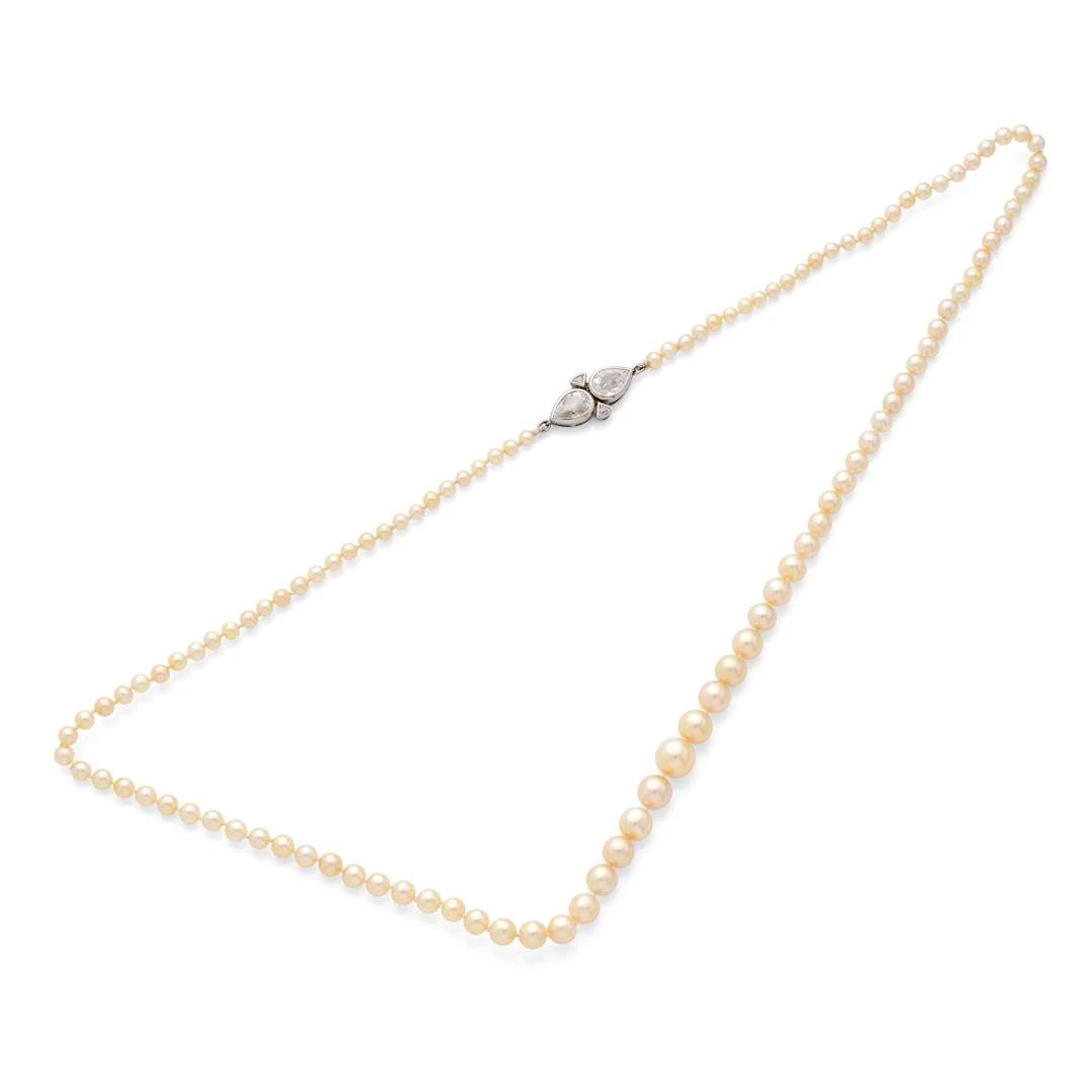 “FINE PEARLS” NECKLACE, Pour expertise