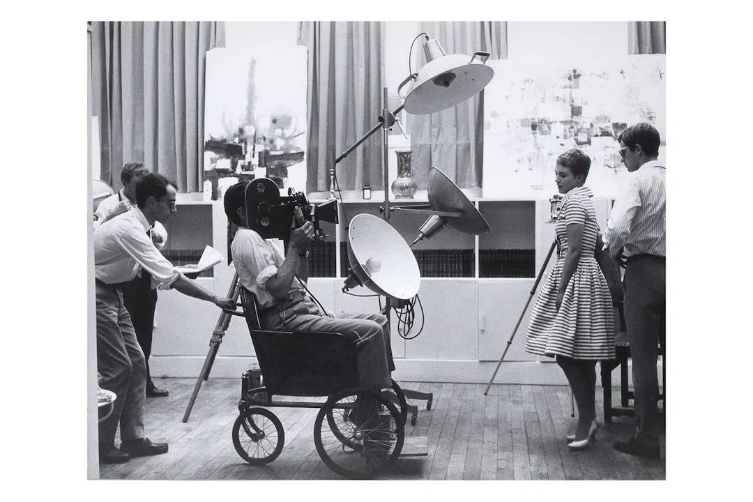 Raymond CAUCHETIER (1920–2021), Breathless, Jean-Luc Godard. Jean-Luc