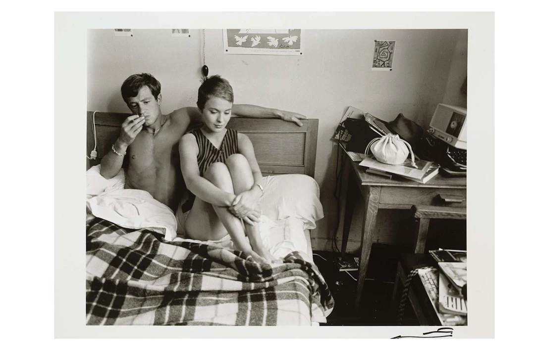 Raymond CAUCHETIER (1920–2021), Breathless, Jean-Luc Godard. Jean