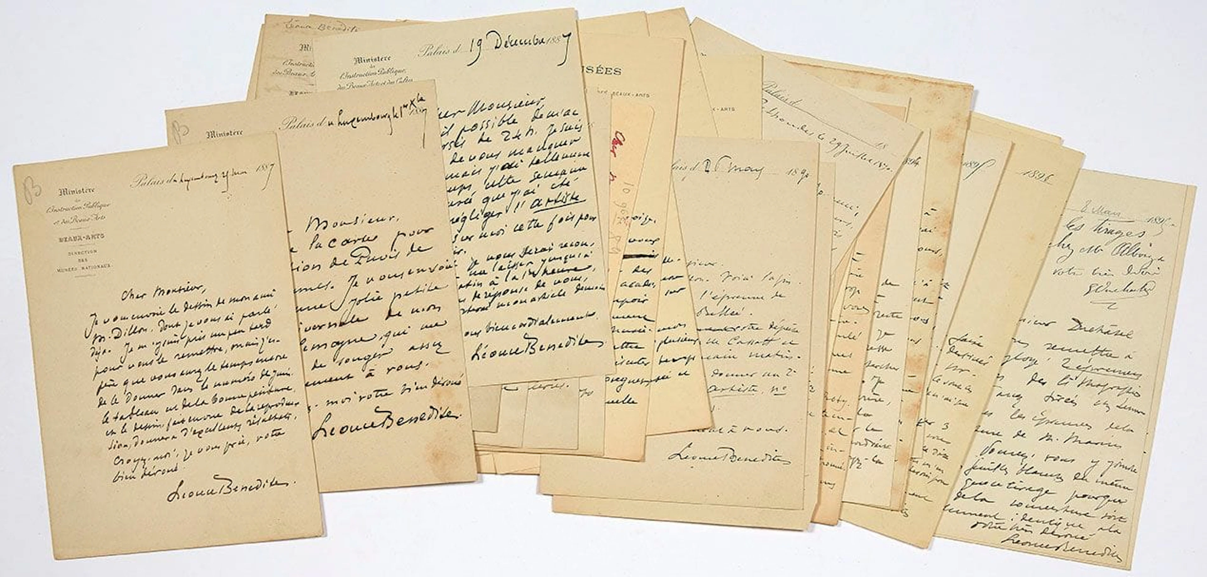 BÉNÉDITE Léonce (1859-1925) art historian and museum curator - Lot 304