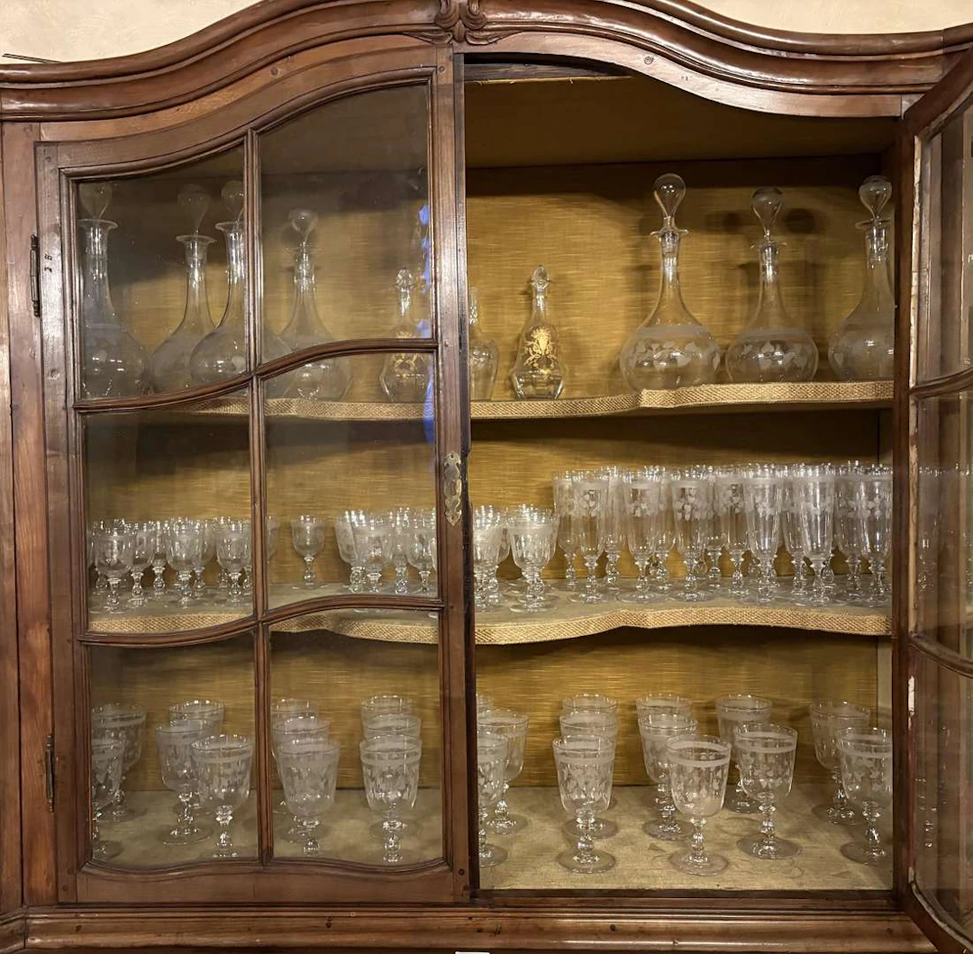 Glassware service, crystal