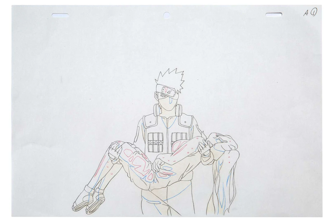 NARUTO, Pencil sketch. Director: Hayato DATE / Studio: Studio Pierrot