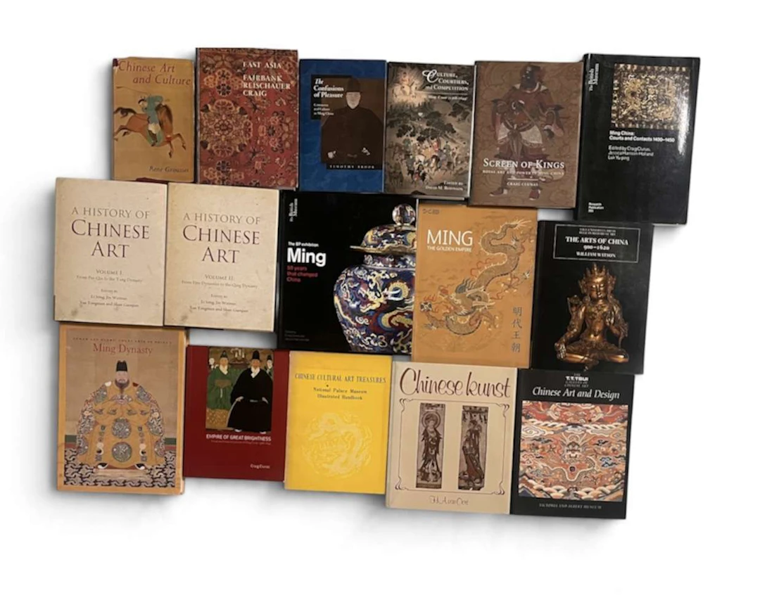 [CHINE / ART CHINOIS / ART ASIATIQUE / MING / PEINTURE / ARTS DÉCORATIFS