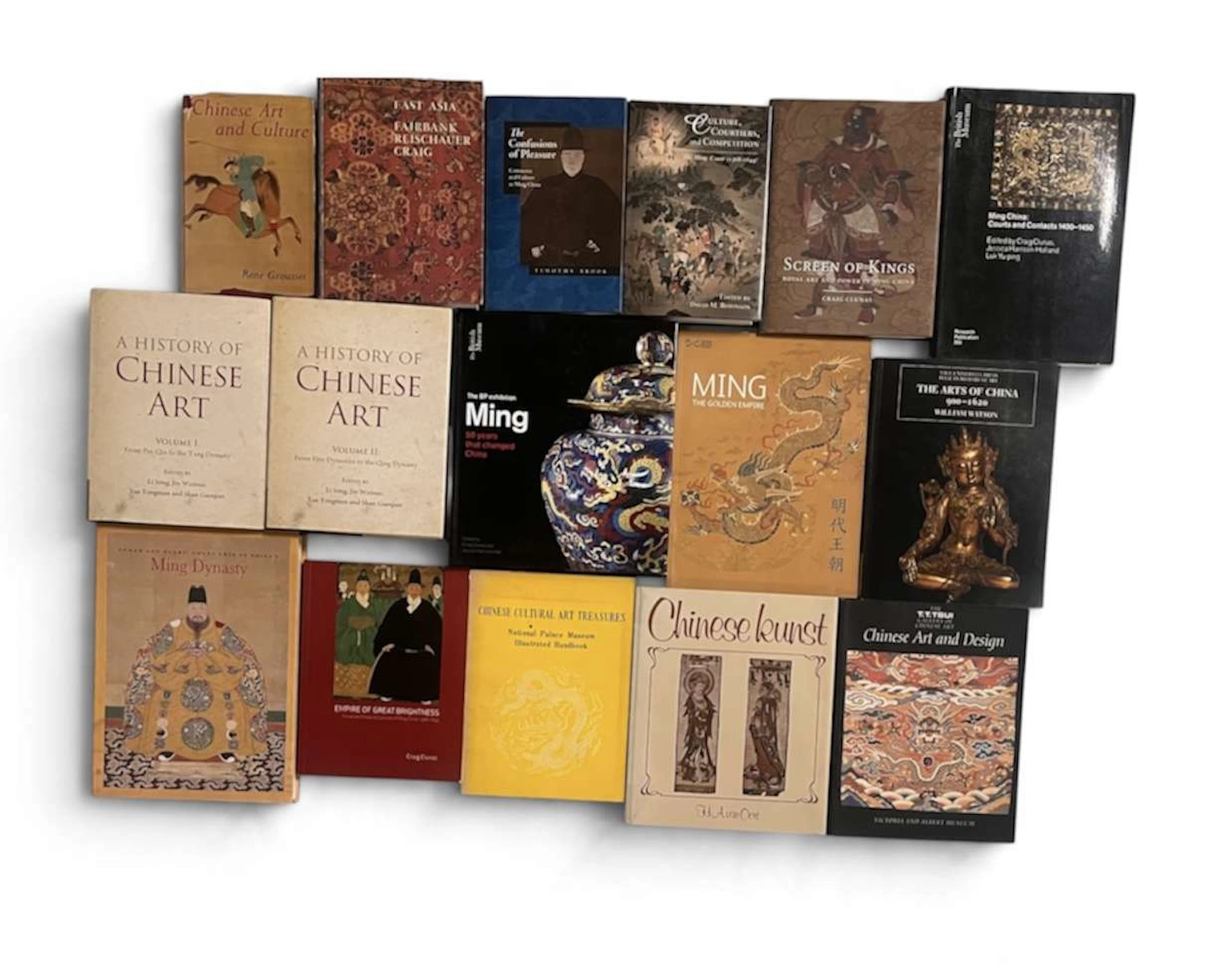 [CHINE / ART CHINOIS / ART ASIATIQUE / MING / PEINTURE / ARTS DÉCORATIFS
