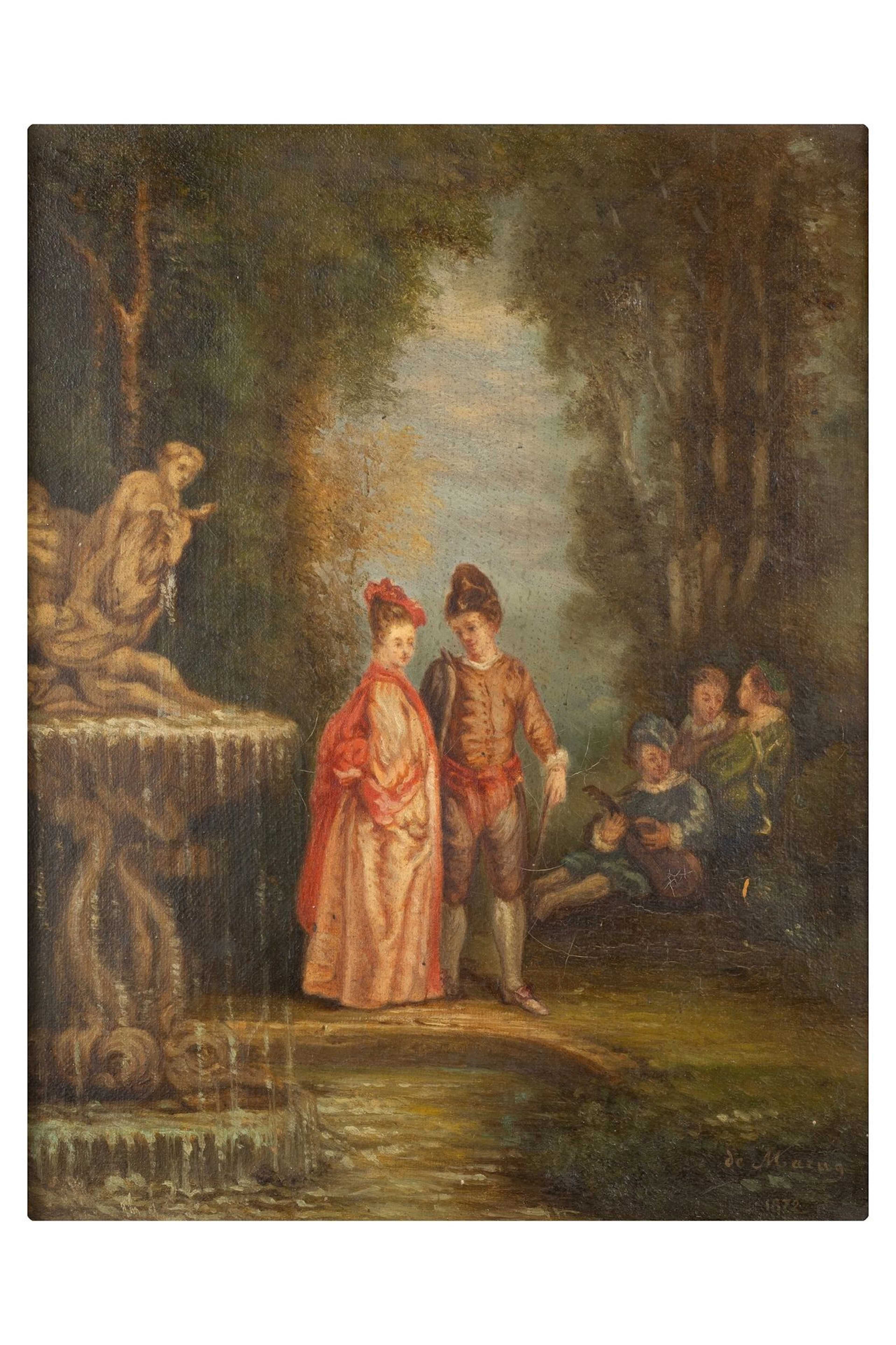 In the taste of Jean-Antoine Watteau - Lot 36