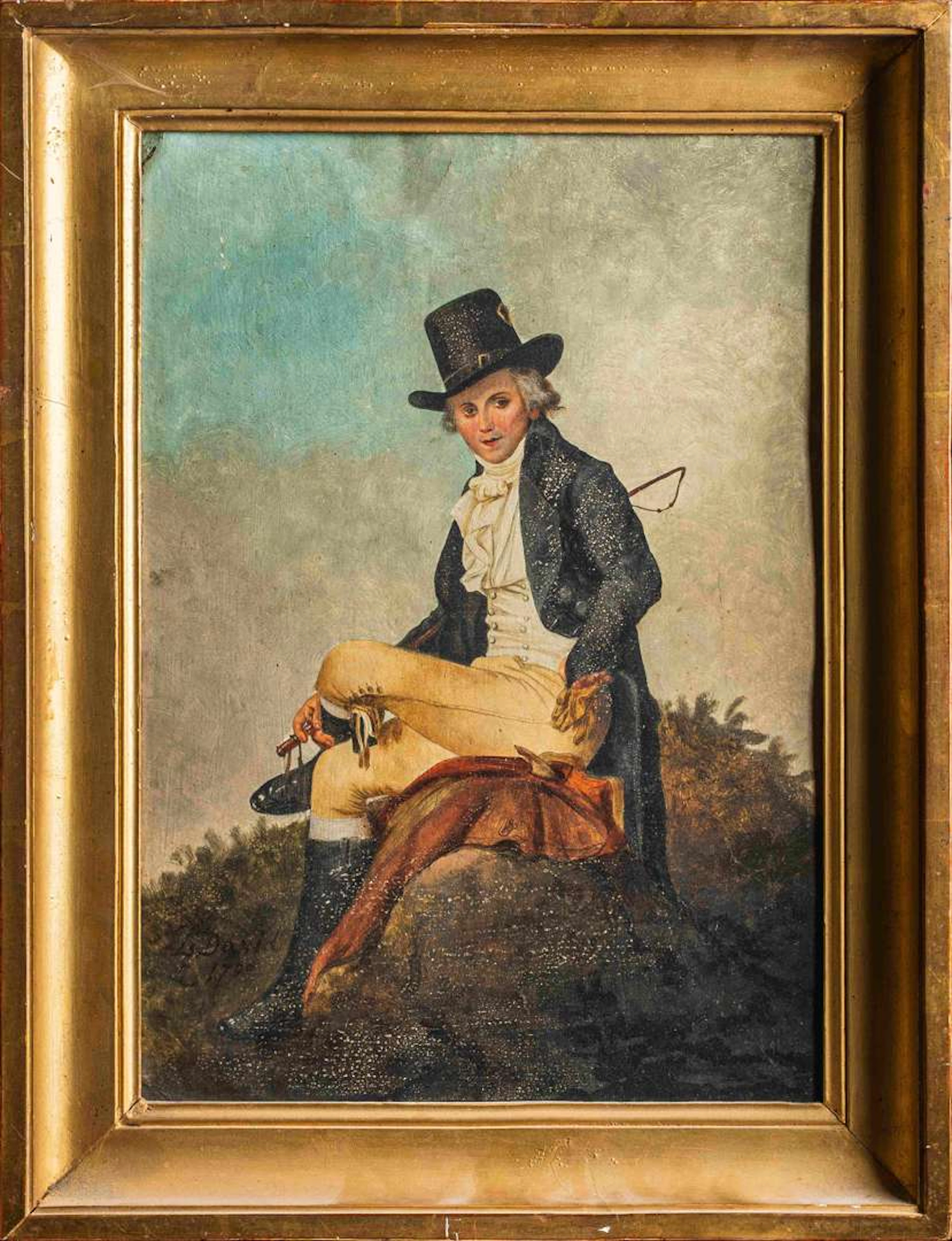After Jacques-Louis DAVID (1748–1825), A portrait of Pierre Sériziat