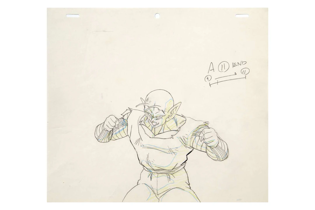 DRAGON BALL Z, Crayonné. Réalisation : Daisuke NISHIO / Studio : Toei