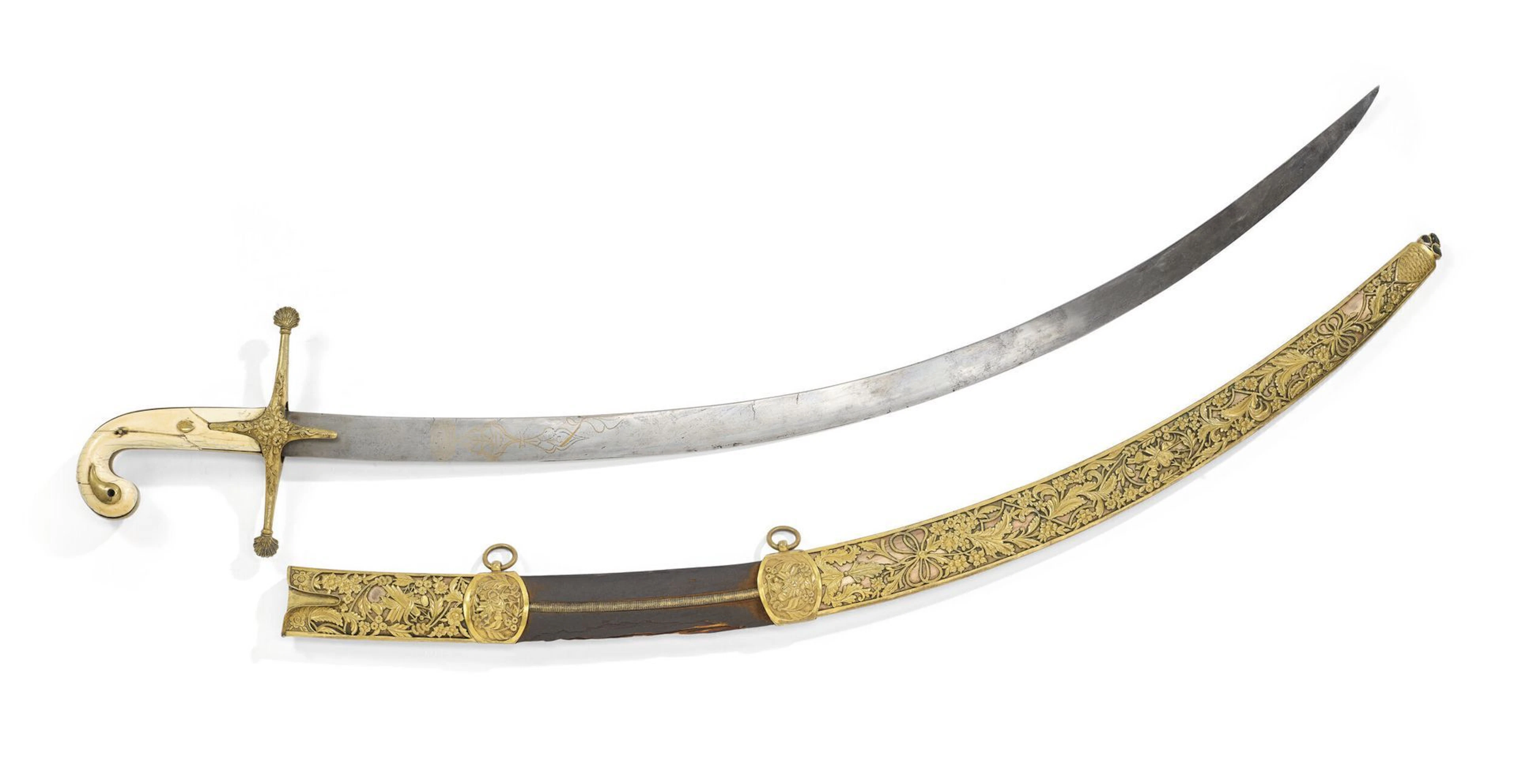 LUXUEUX SABRE À L’ORIENTALE - Lot 22