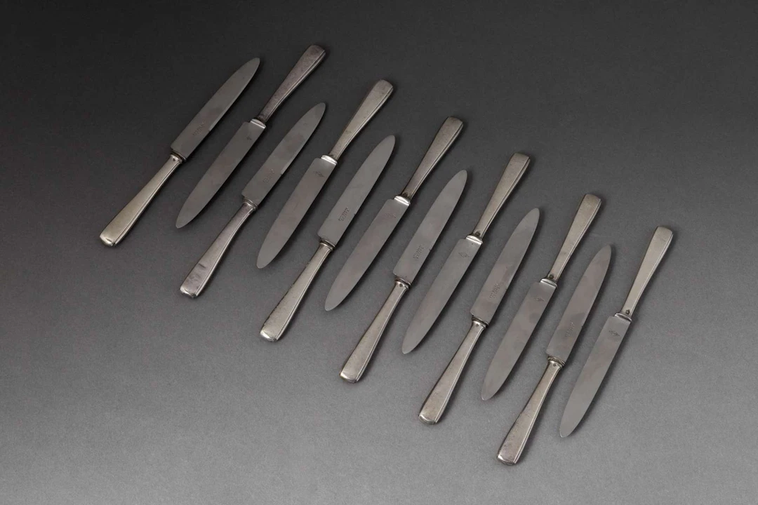 TWELVE FRUIT KNIVES