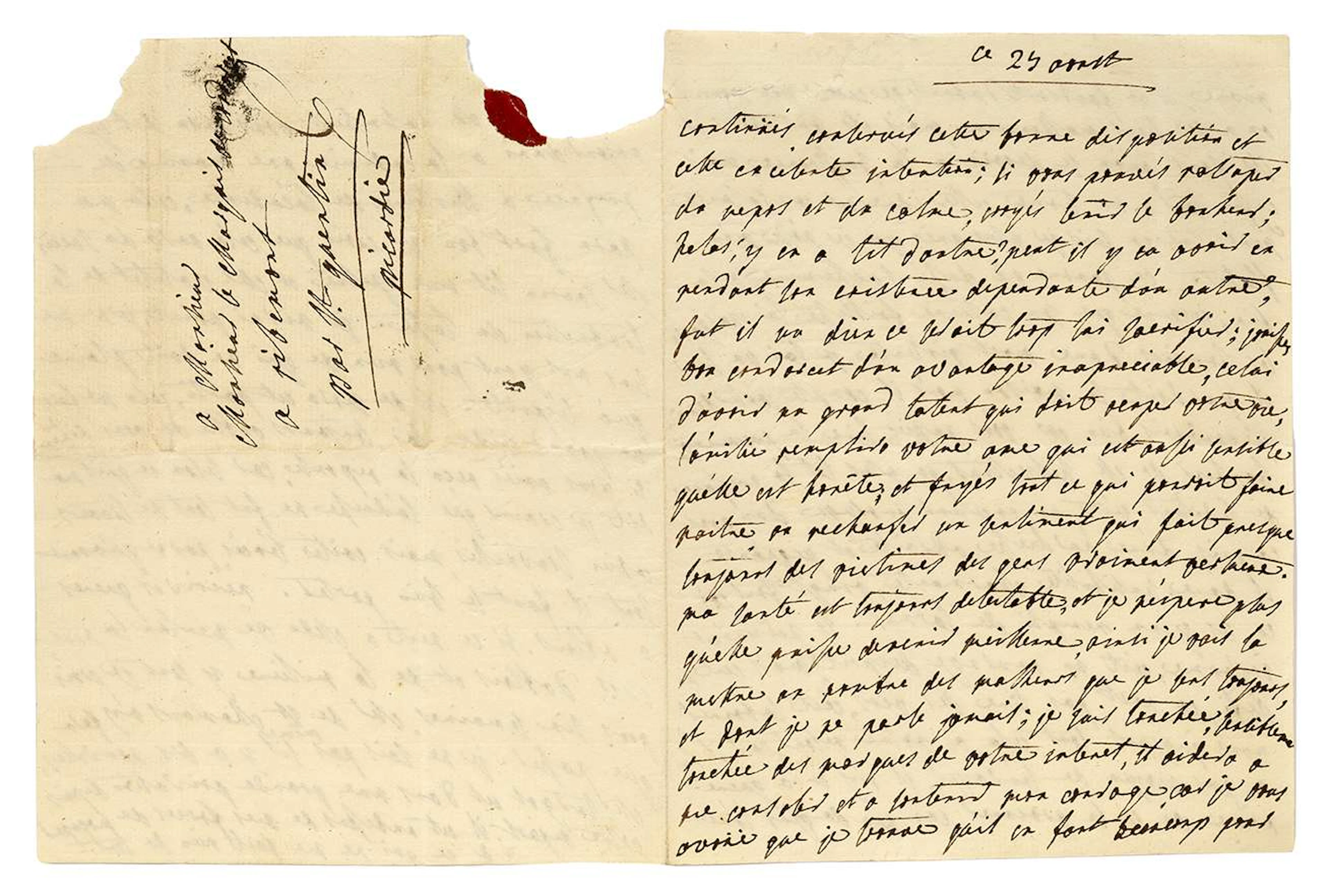 Julie de LESPINASSE (1732–1776)., Los Angeles, 25 August [1772], to