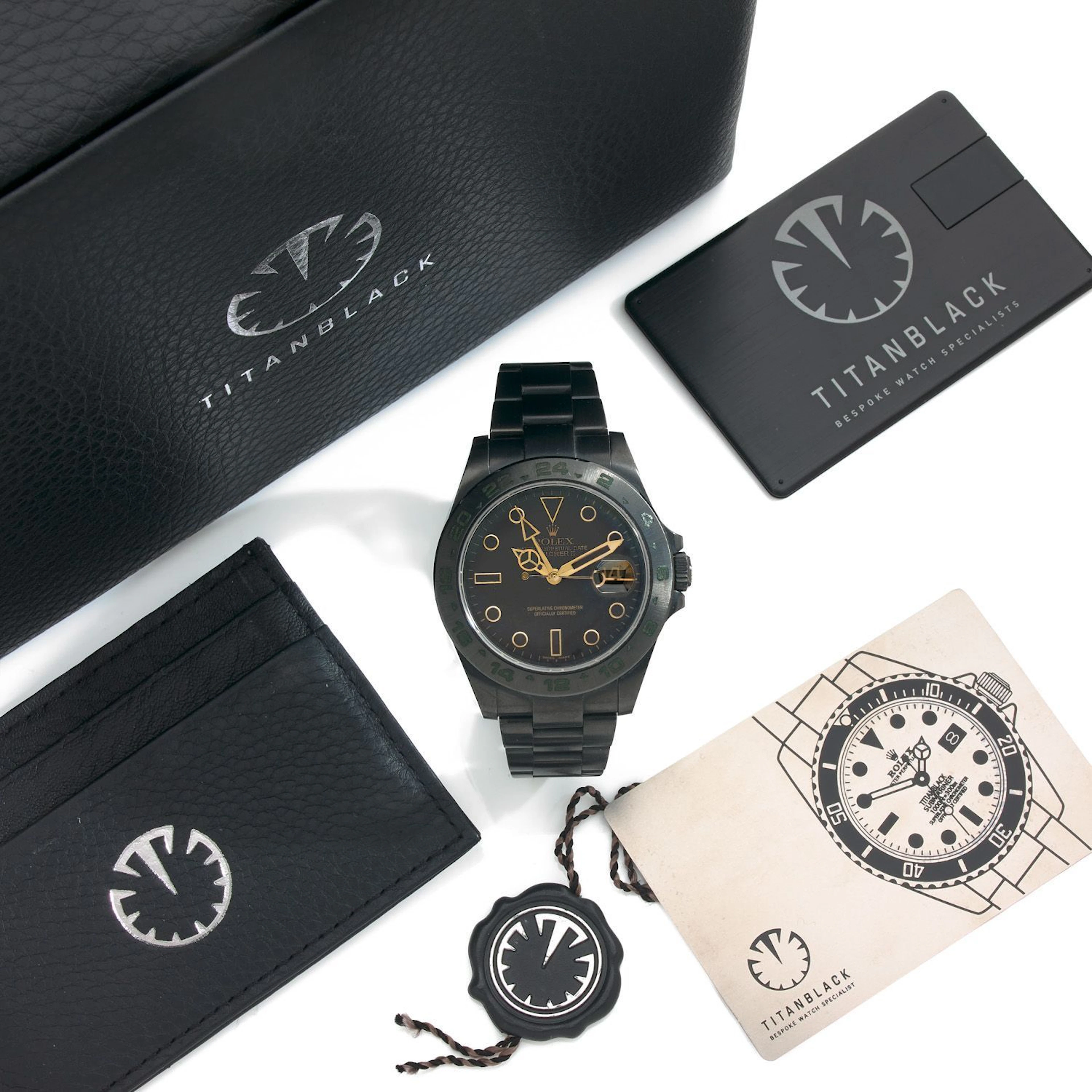 ROLEX CUSTOMIZED BY TITAN BLACK - Lot 104