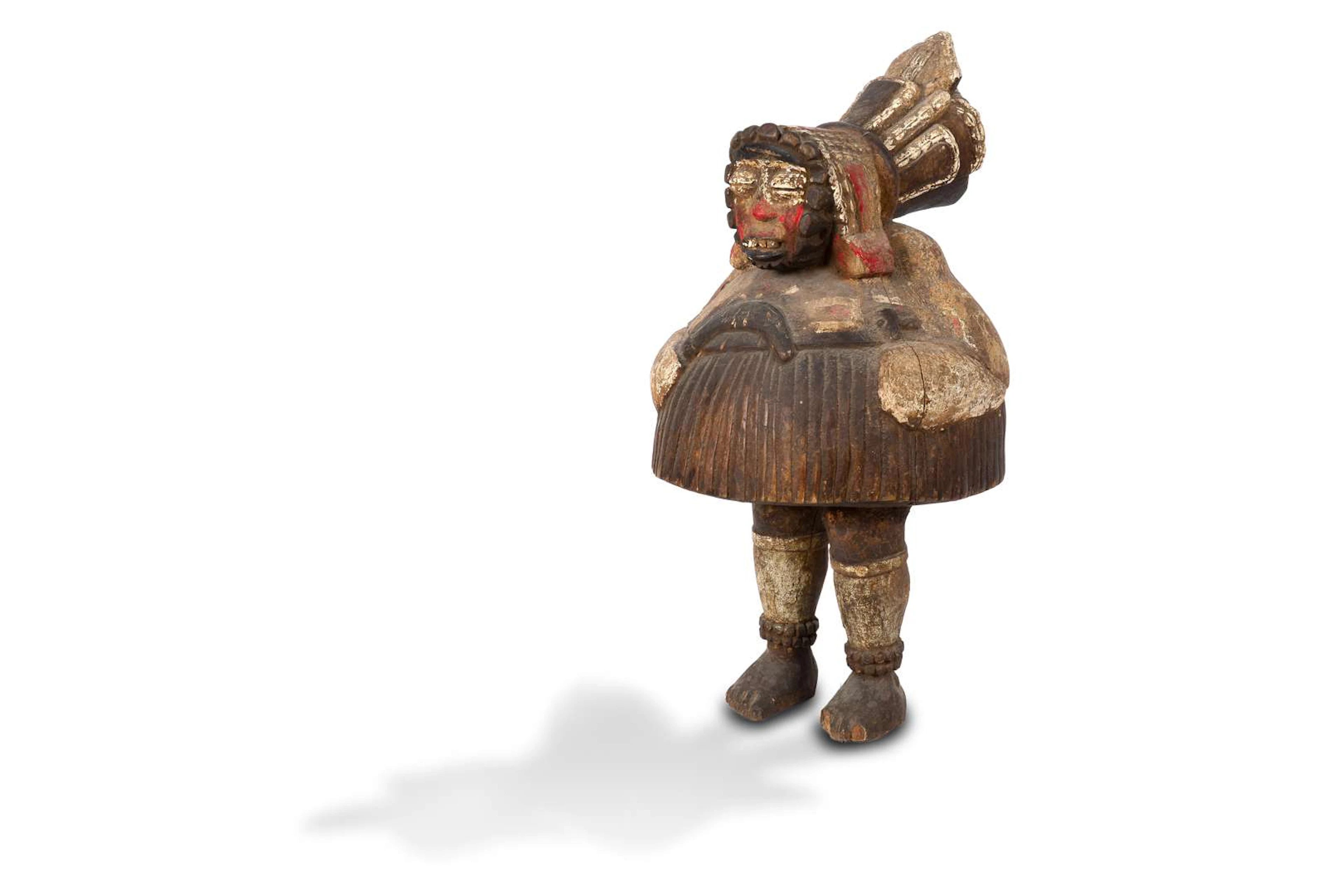 Guere-Wobe statuette (Western Ivory Coast), Harvest Dancer