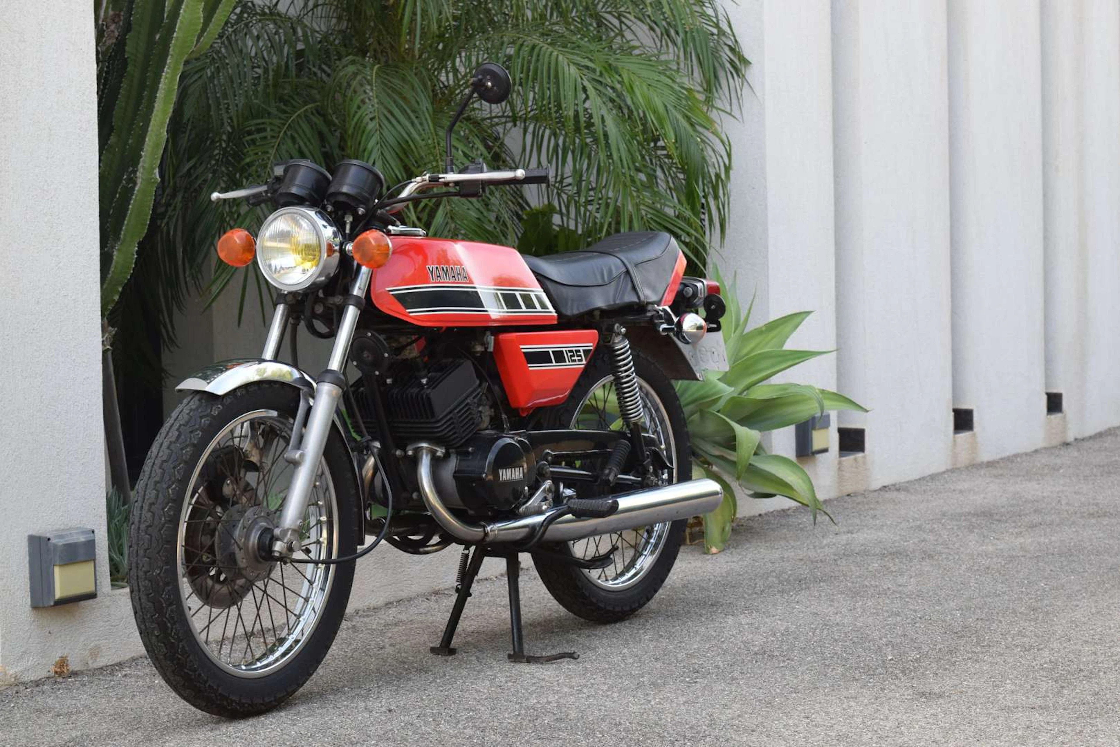 1977 – Yamaha RDX 125cc, Frame No. 1E7-101621 Engine No. 1E7-101621