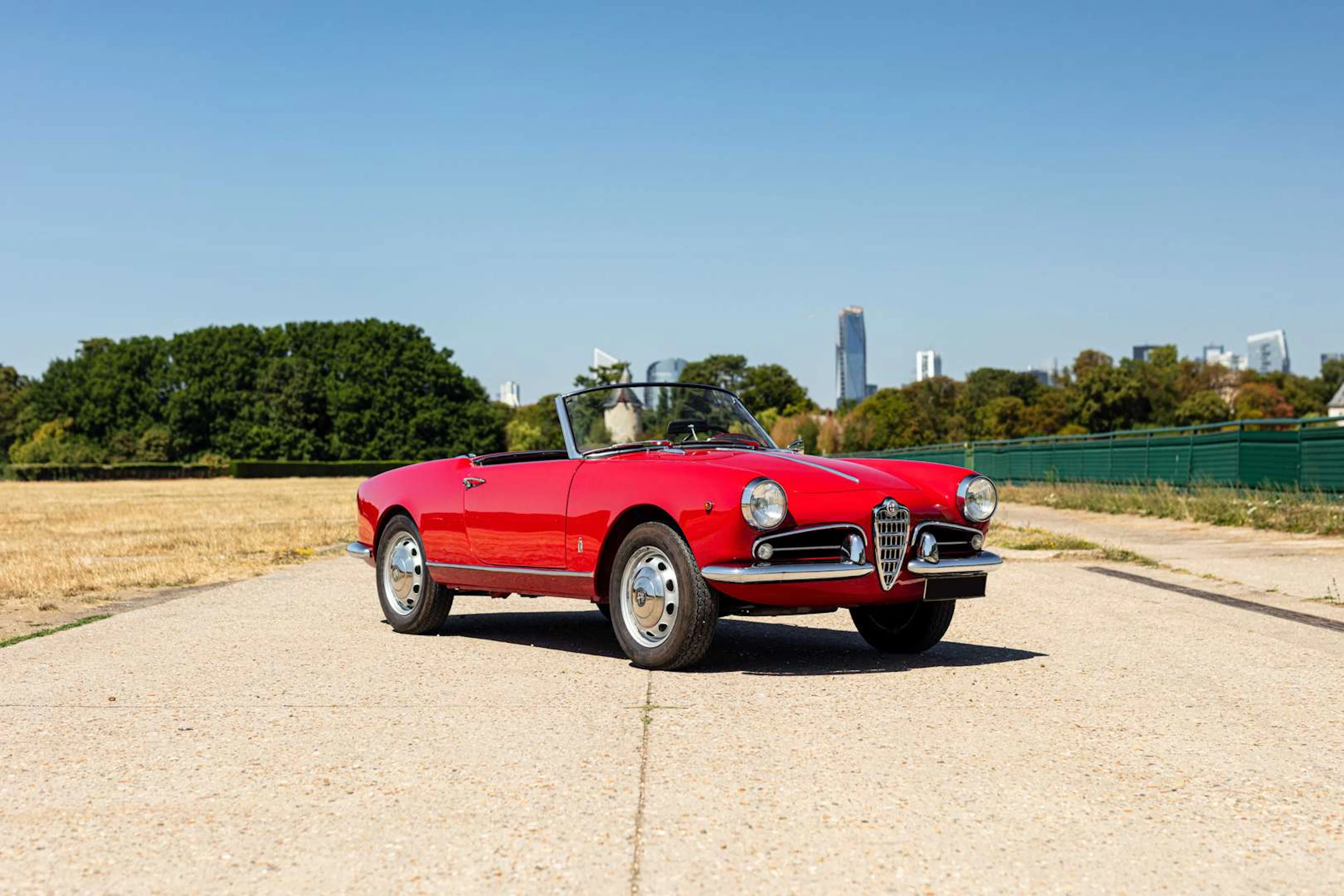 1957 – Alfa Romeo Giulietta Spider 750D, Chassis No. 149501772 French