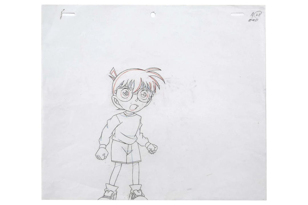 DETECTIVE CONAN, Pencil sketch. Director: Kenji KODAMA / Studio: Tokyo