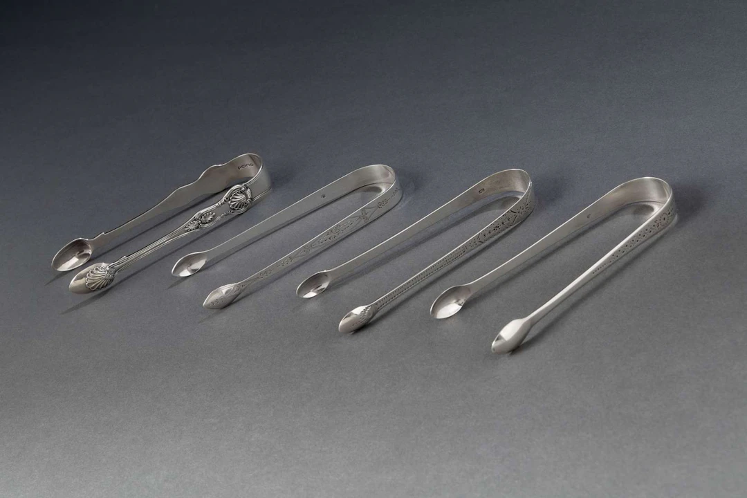 FOUR SUGAR CLAMPS