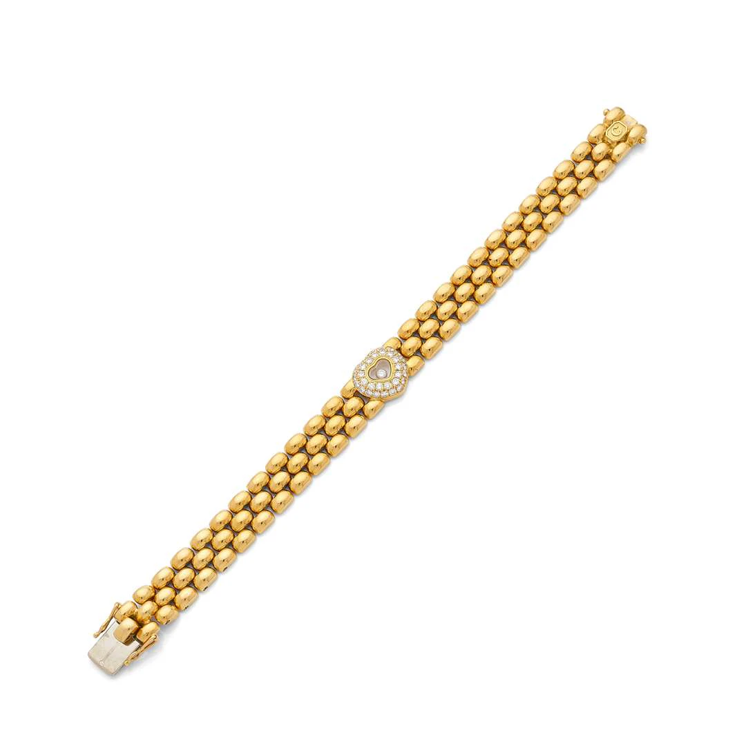 CHOPARD, “Happy Diamonds” bracelet