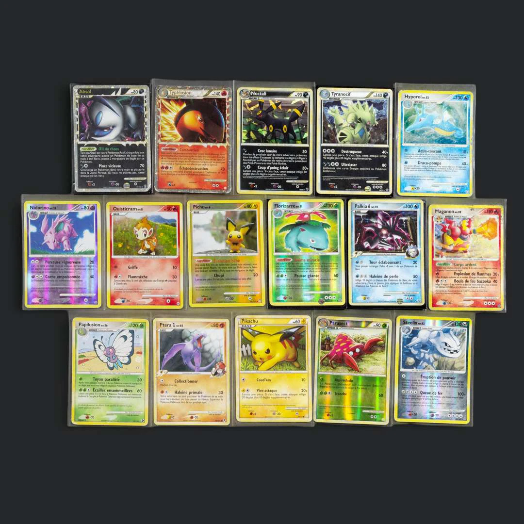 Pokémon: Diamond & Pearl, Platinum and HGSS card sets