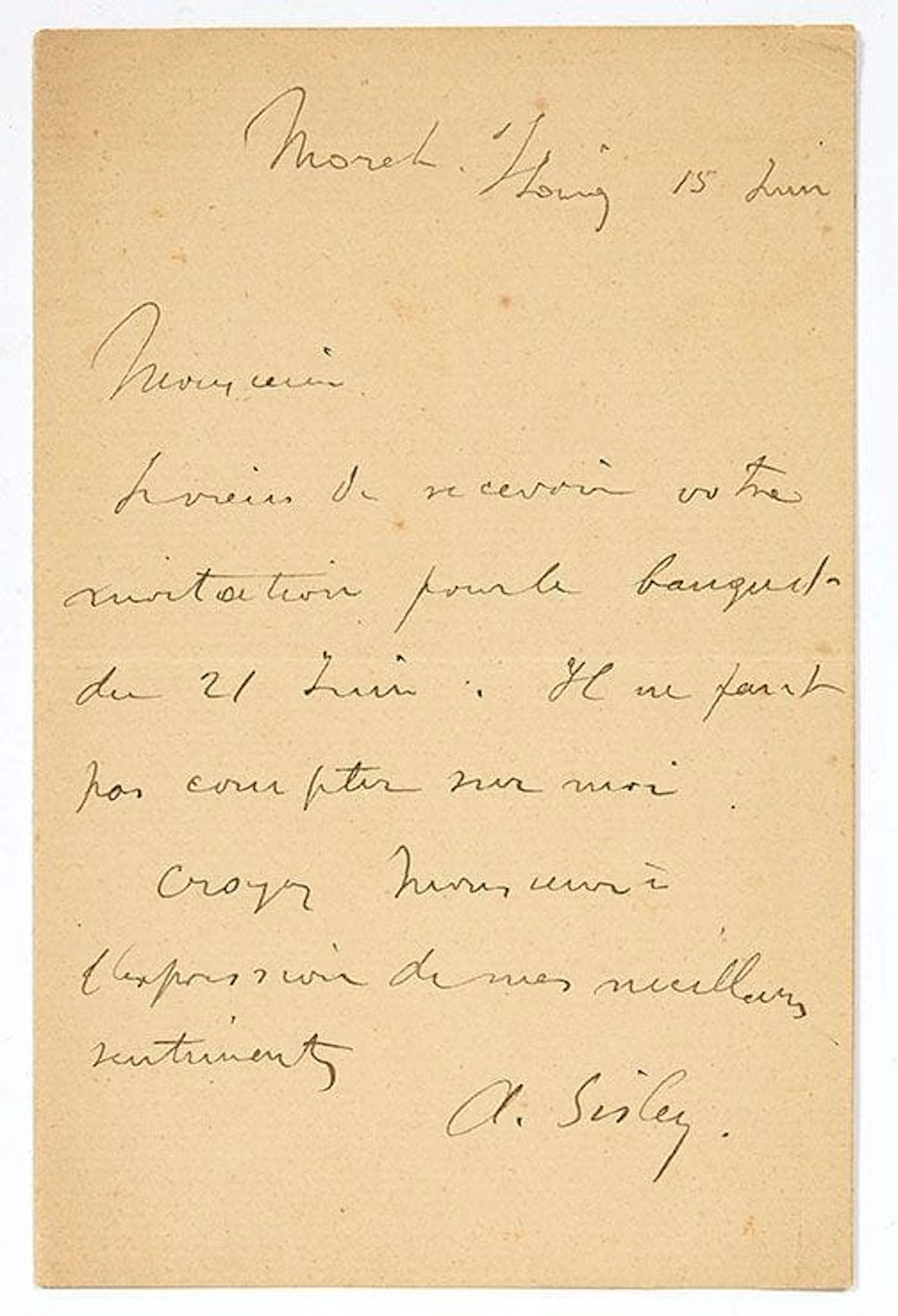 SISLEY Alfred (1839-1899). - Lot 350