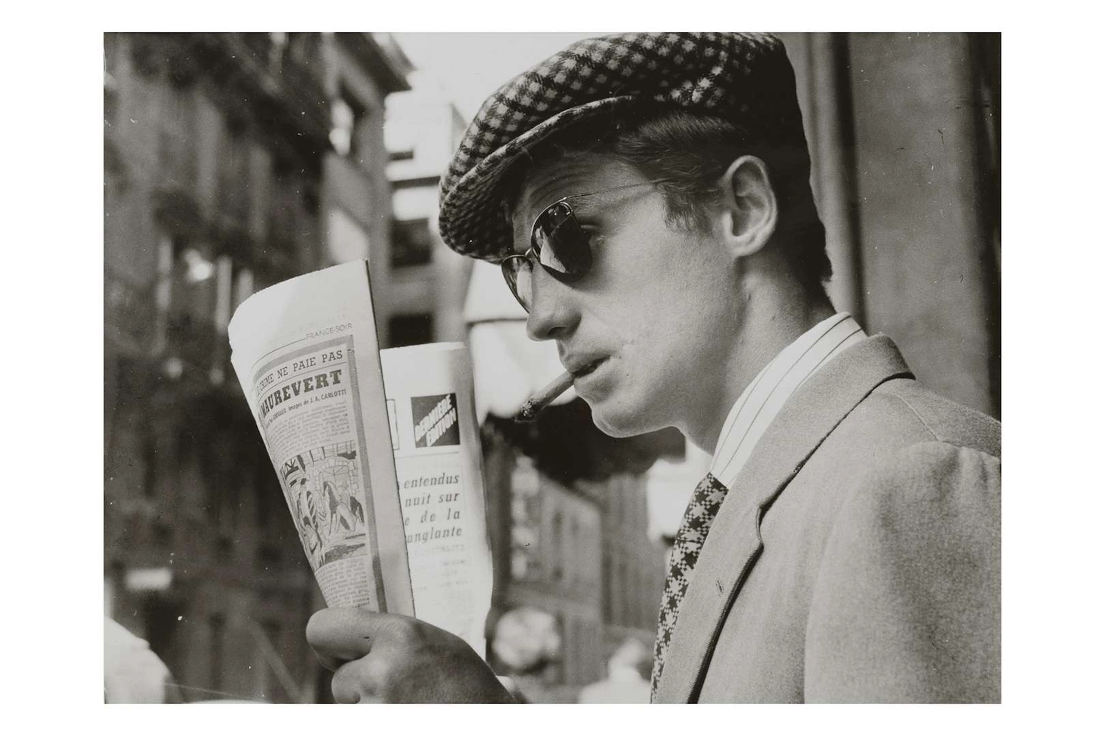 Raymond CAUCHETIER (1920–2021), Out of Breath, Jean-Luc Godard. Jean-Paul