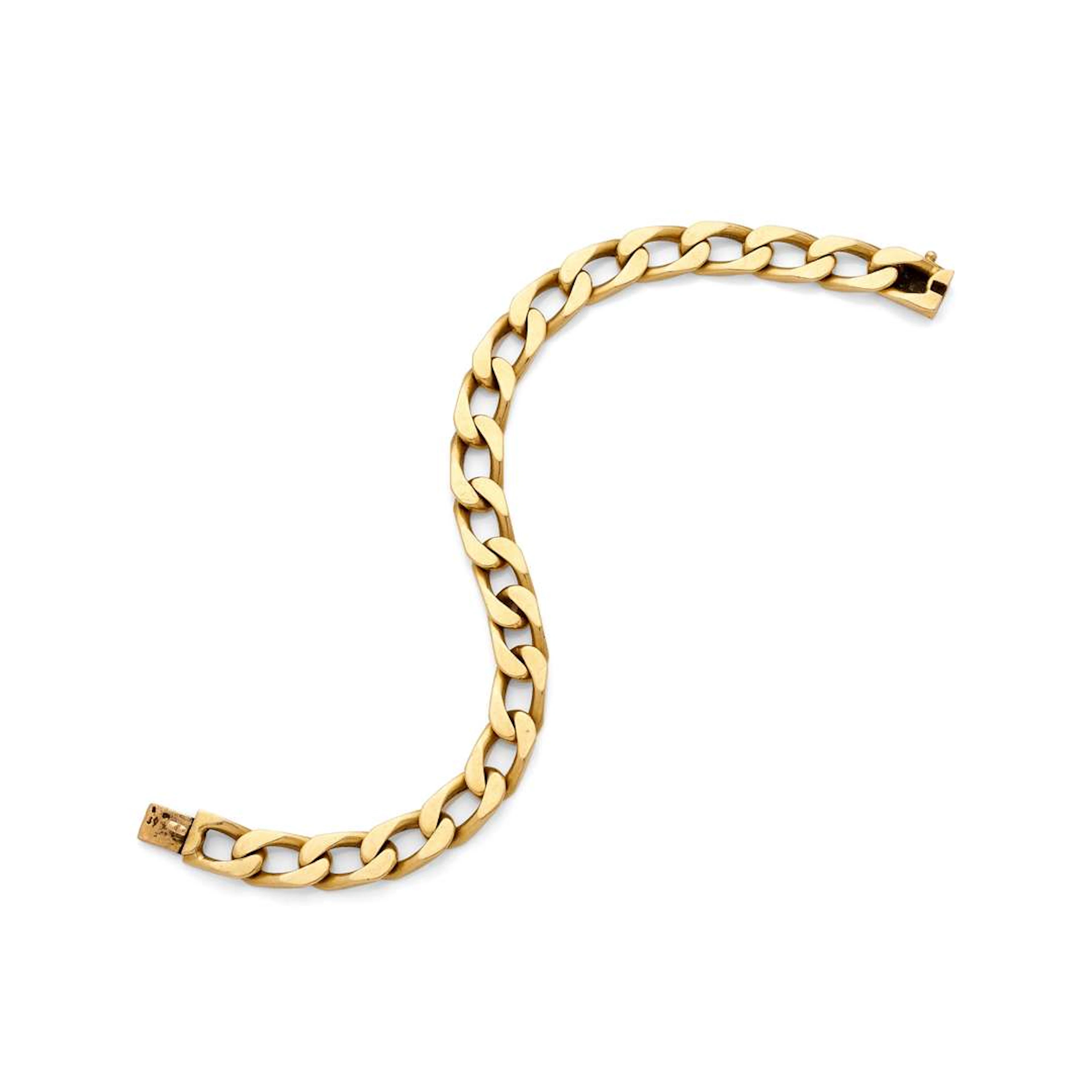 MAUBOUSSIN, “Gourmette” bracelet