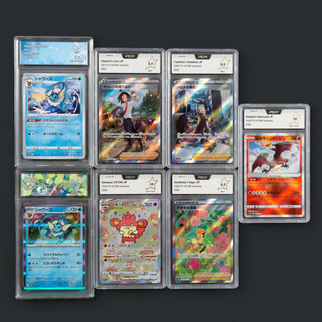 Pokémon: 7 graded cards, Voir avenant mail Kevin Desnos