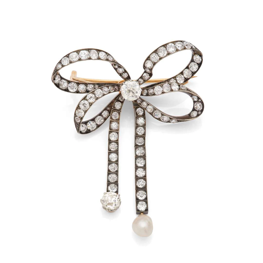 LARGE KNOT BROOCH