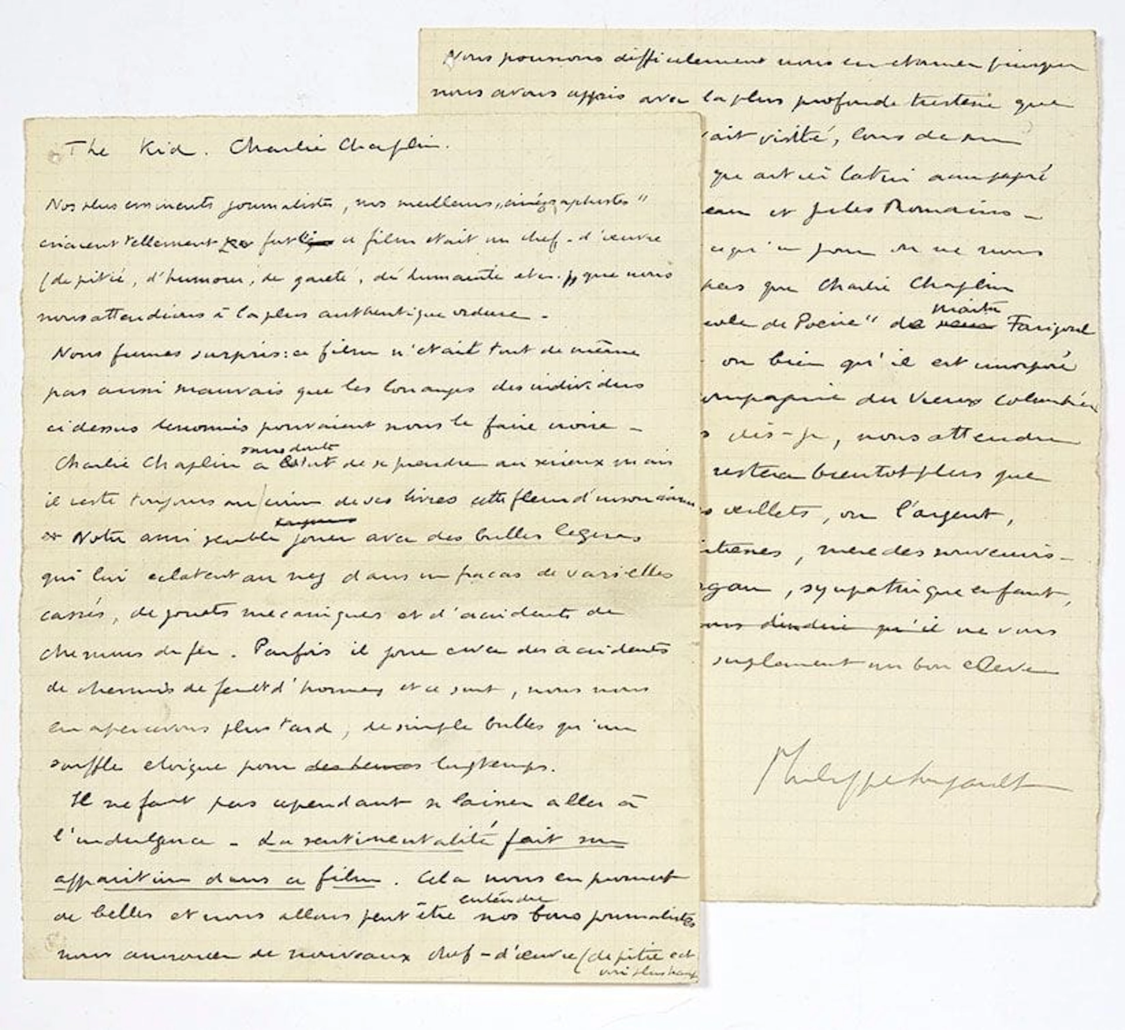SOUPAULT Philippe (1897-1990). - Lot 544