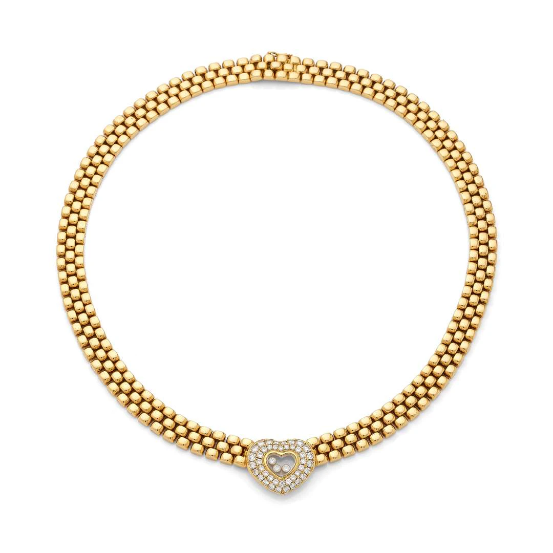 CHOPARD, “Happy Diamonds” necklace