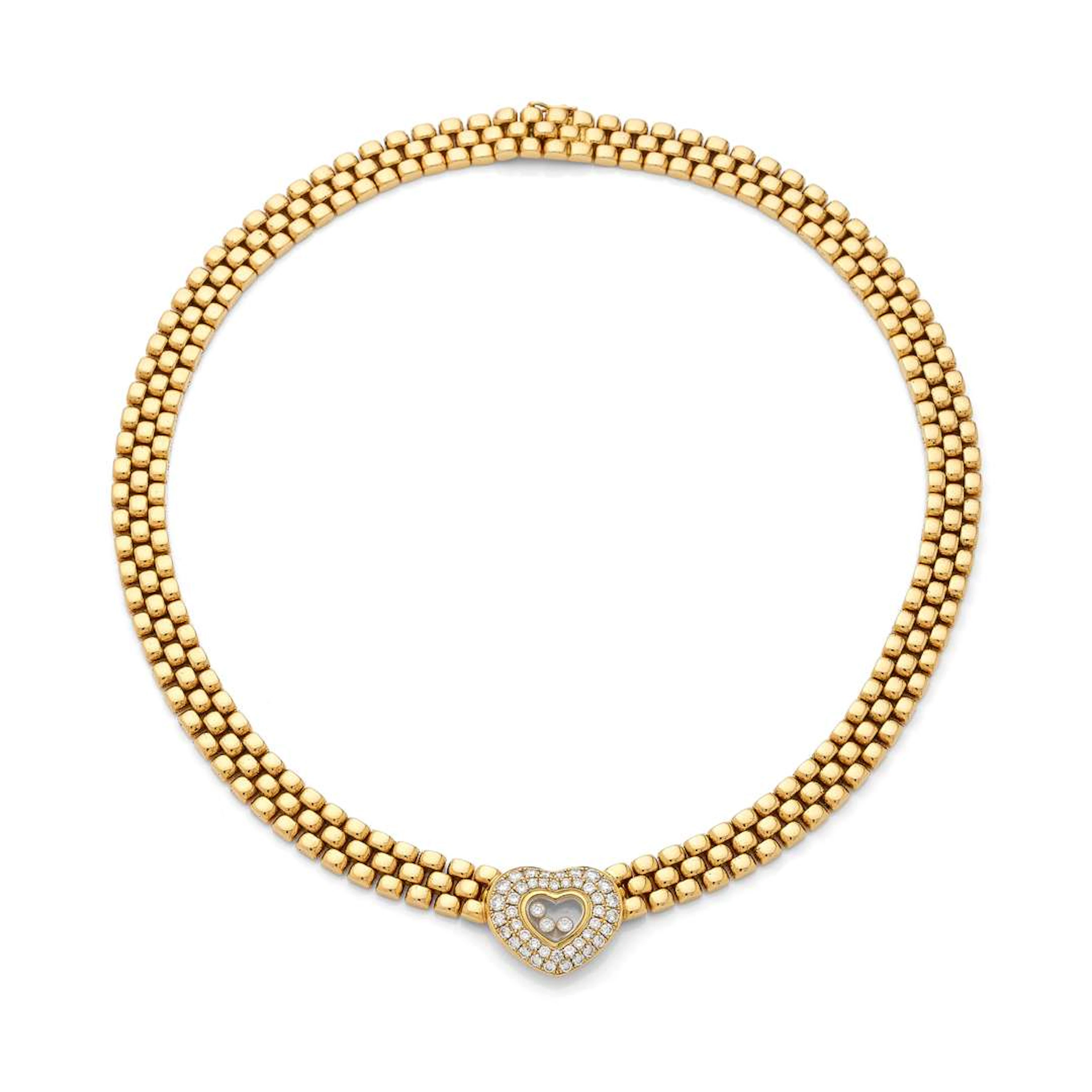 CHOPARD, “Happy Diamonds” necklace