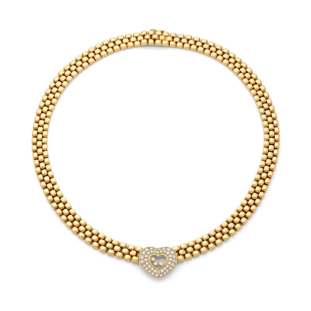 CHOPARD, “Happy Diamonds” necklace