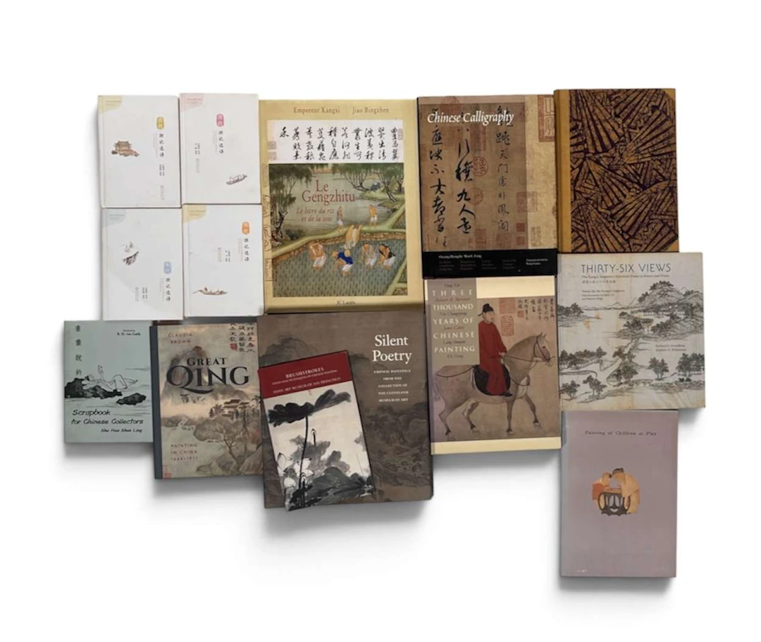 [CHINE / PEINTURE / CALLIGRAPHIE / QING / KANGXI / COLLECTIONS DE MUSÉE]