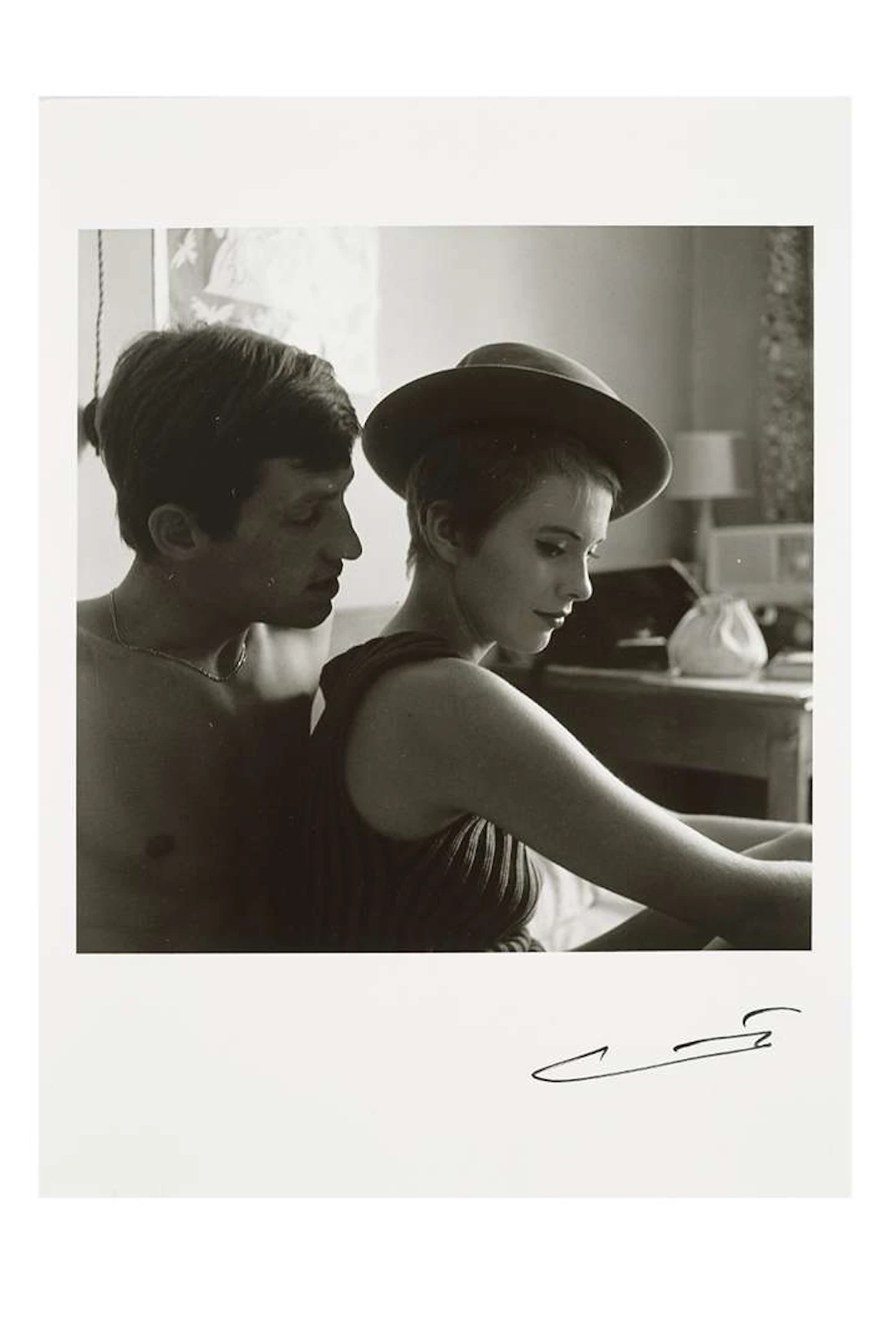 Raymond CAUCHETIER (1920–2021), Breathless, Jean-Luc Godard. The Whisper