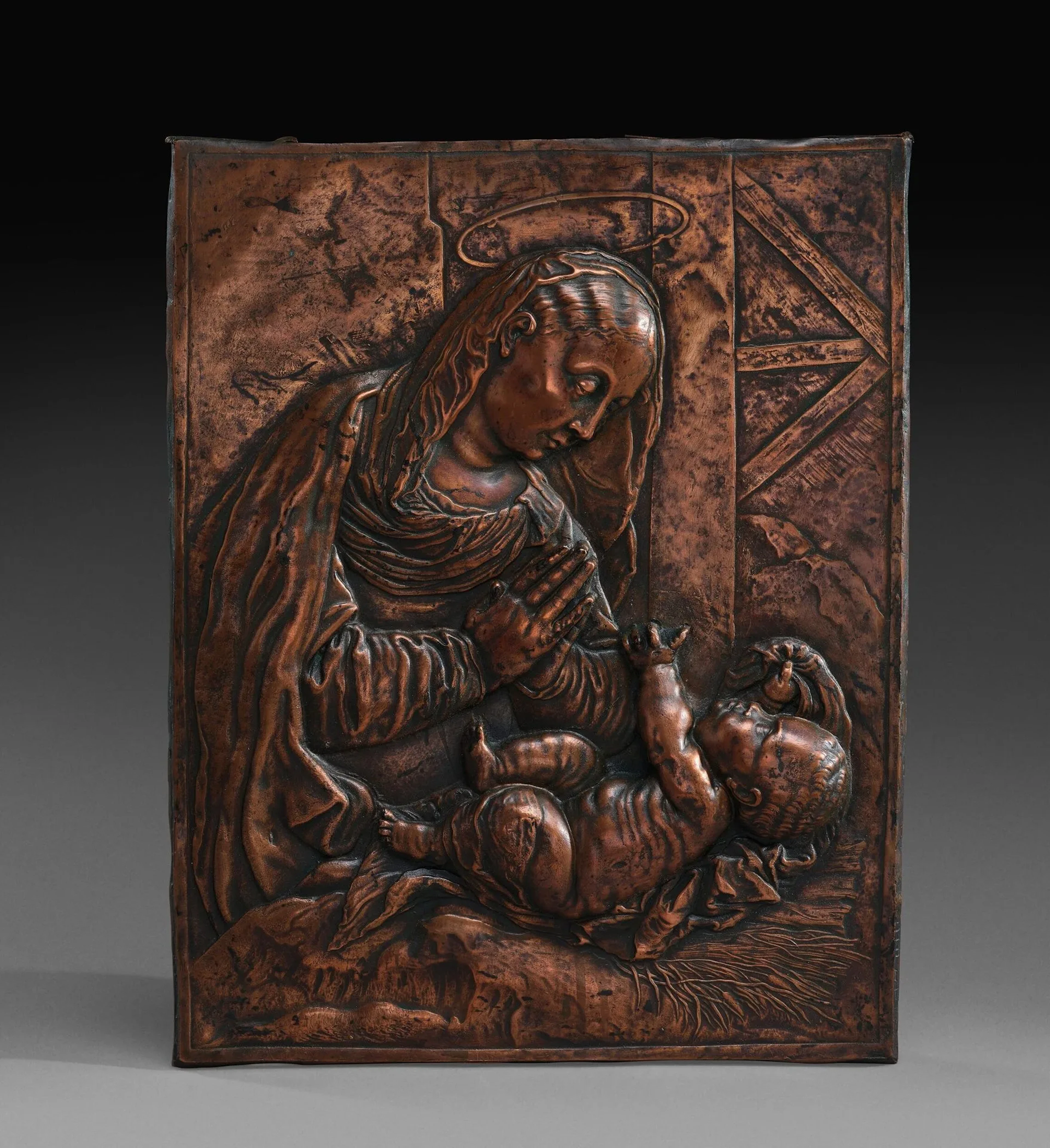 LARGE NATIVITY PLAQUE - Lot 142