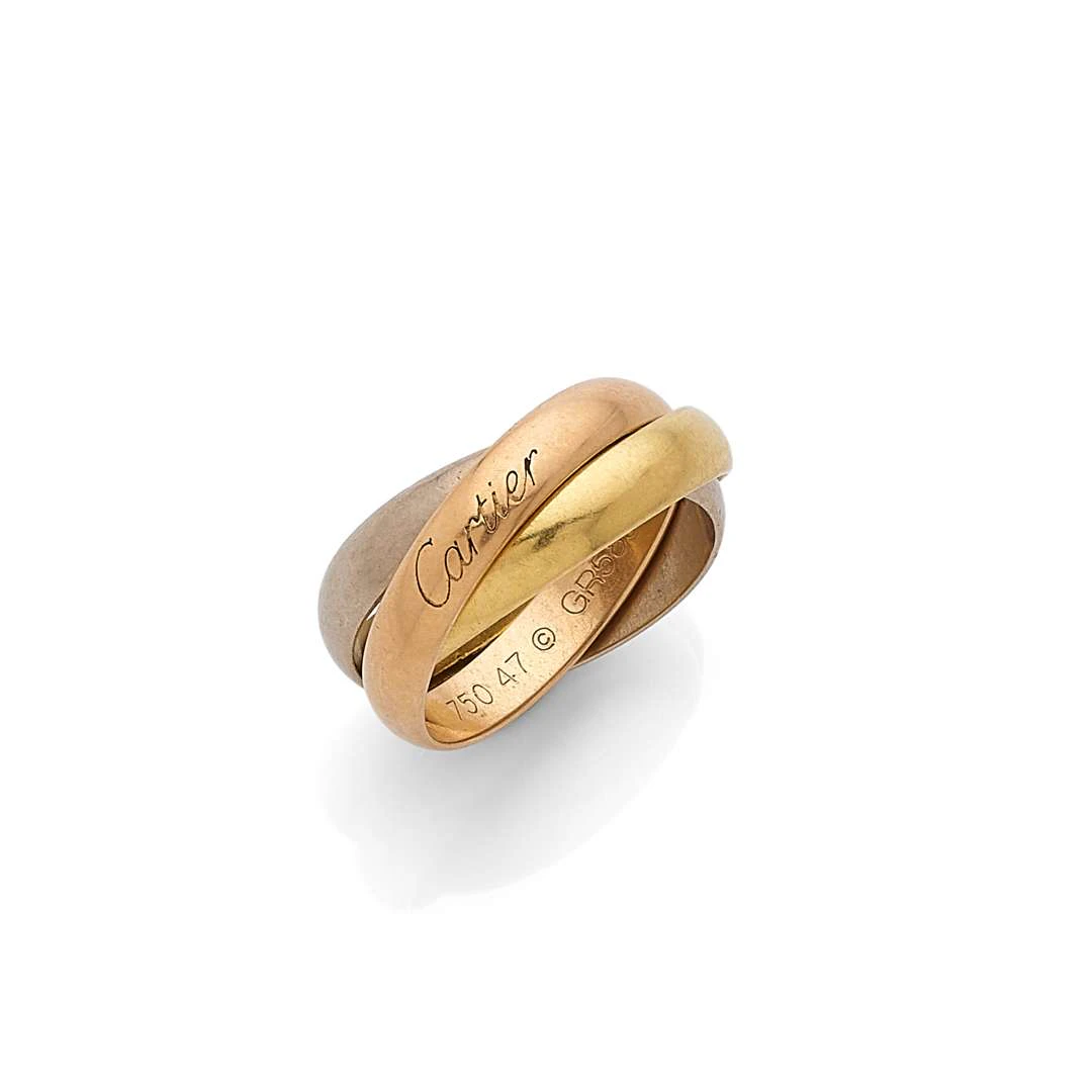 CARTIER, “Trinity” ring